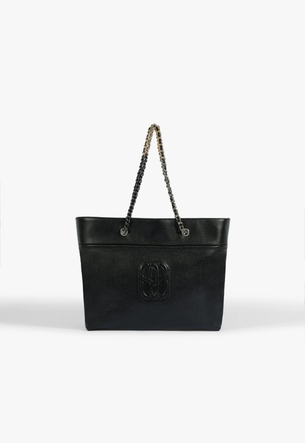 Bolsa Mini Shopping Belle Couro Preta