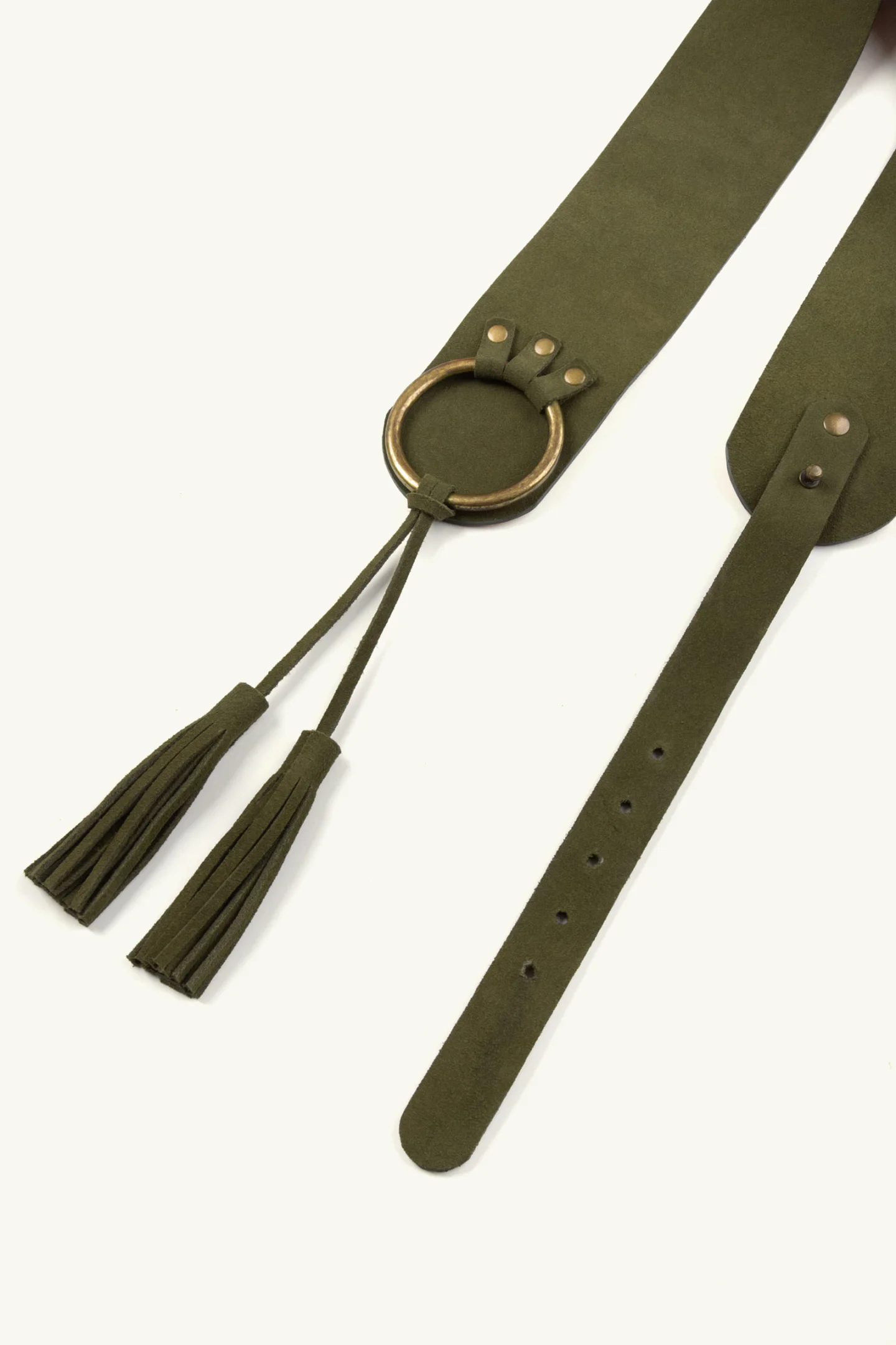 Cinto Camurca Com Tassel