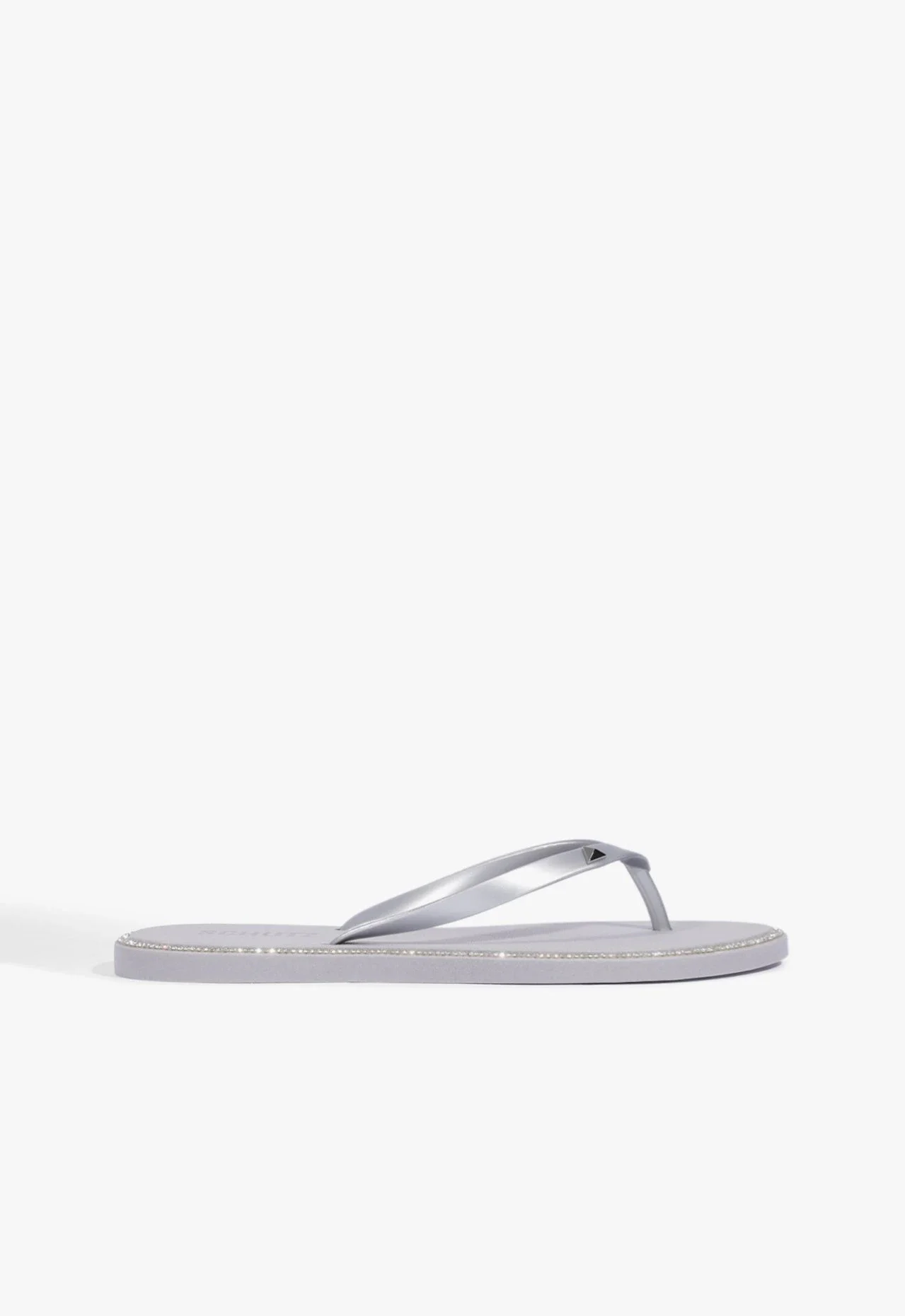 Chinelo Jelly Prata