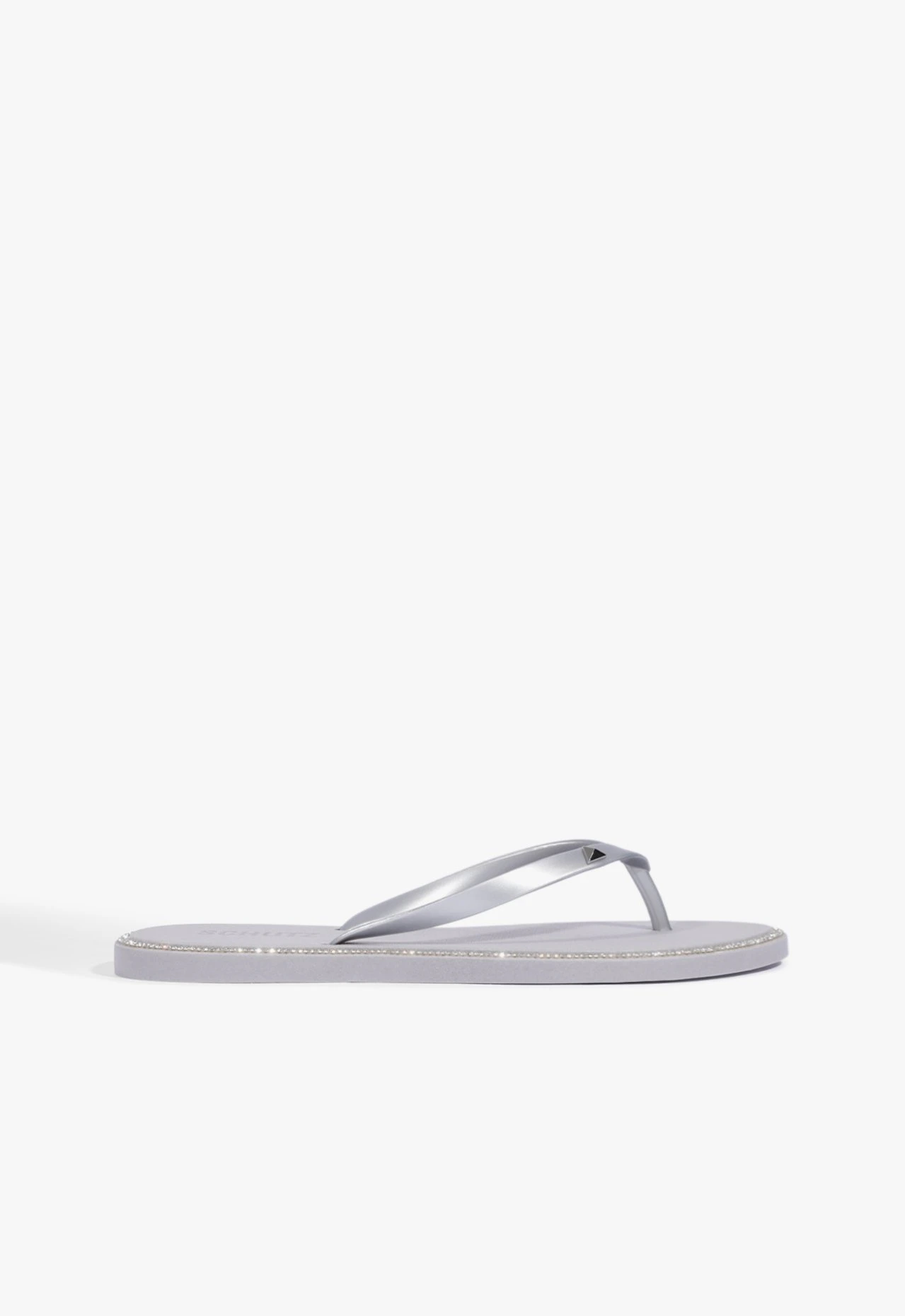 Chinelo Jelly Prata