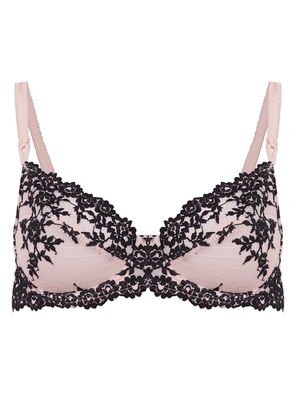 Sutiã Cobertura Total Renda Embrace Lace Wacoal Rosa Potpourri