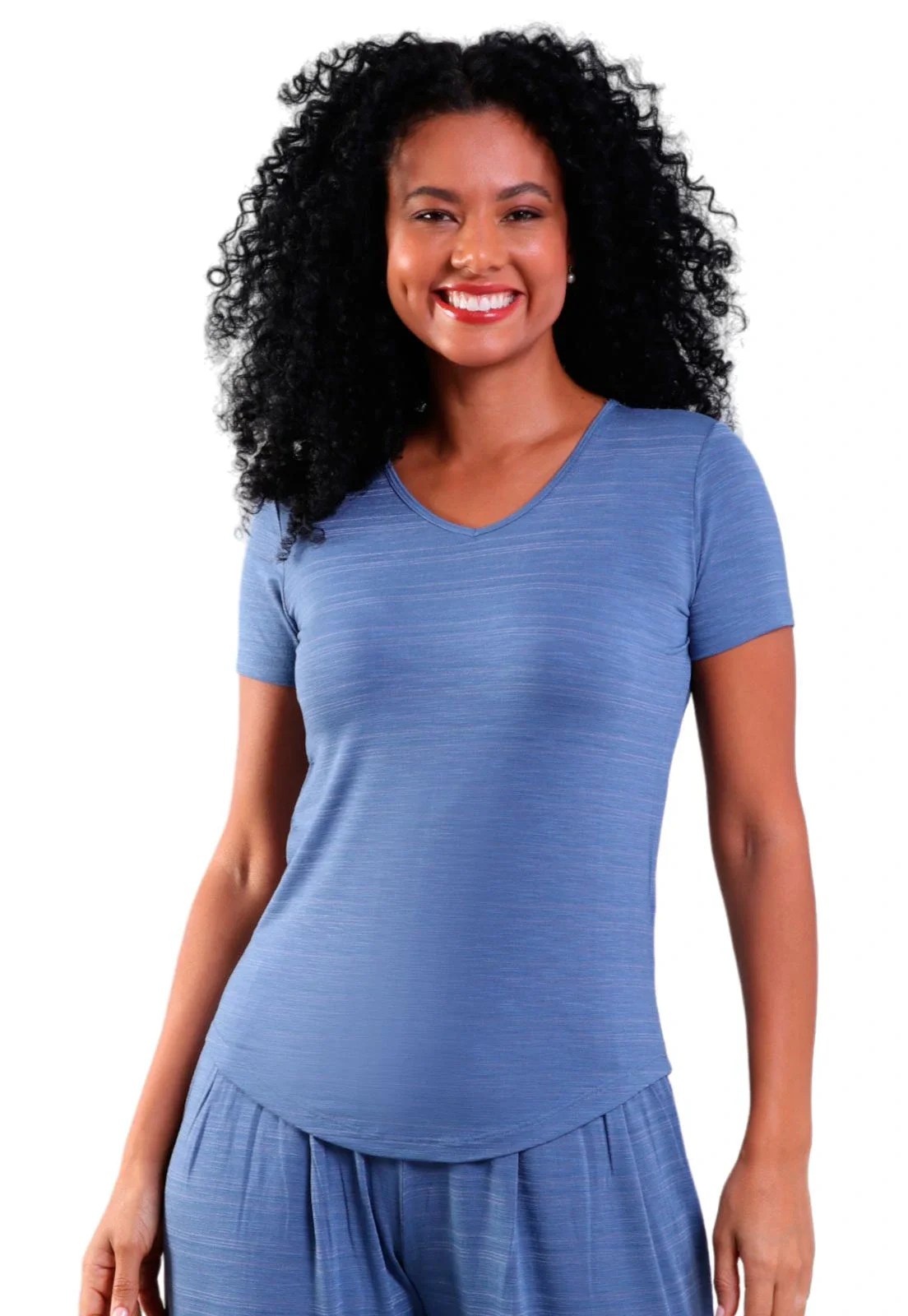 Blusa Feminina Gola V