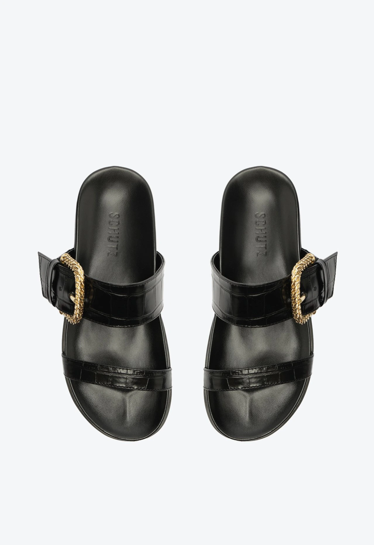 Papete Metal Buckle Preto