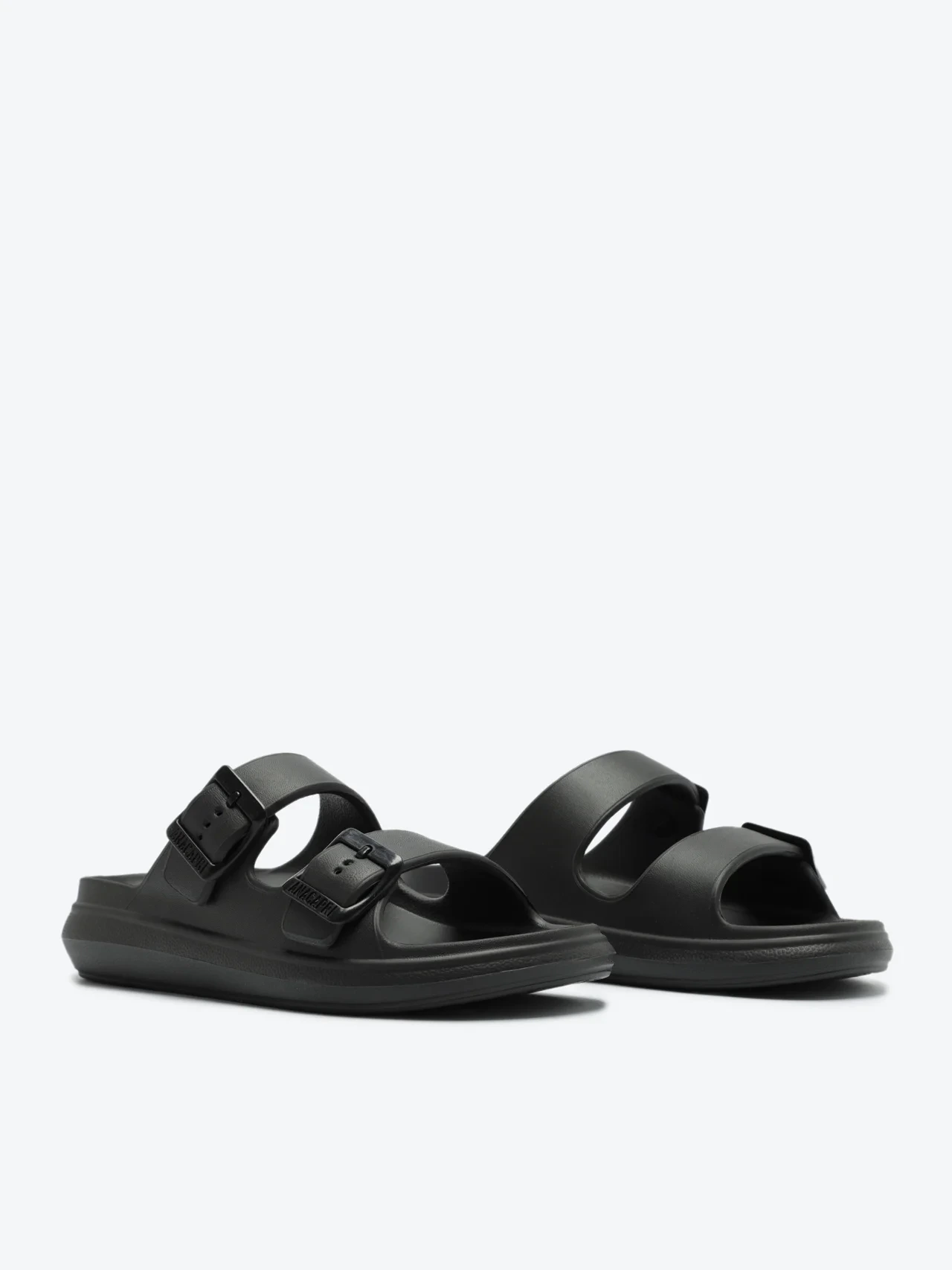Chinelo Birken Preto Fivela Injetado Eva
