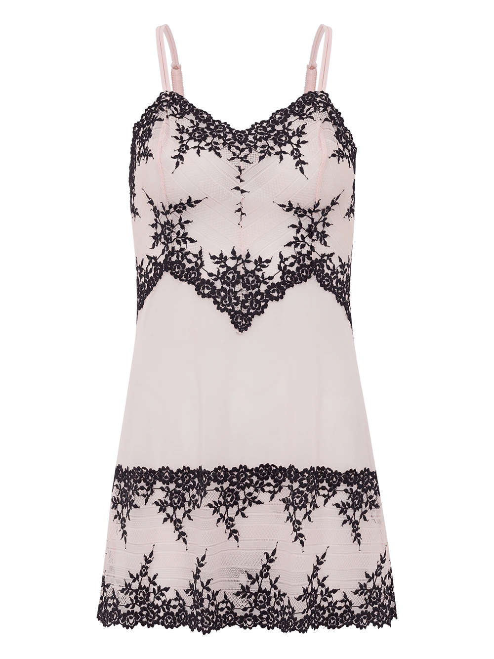 Camisola Curta Renda Embrace Lace Wacoal Rosa Potpourri