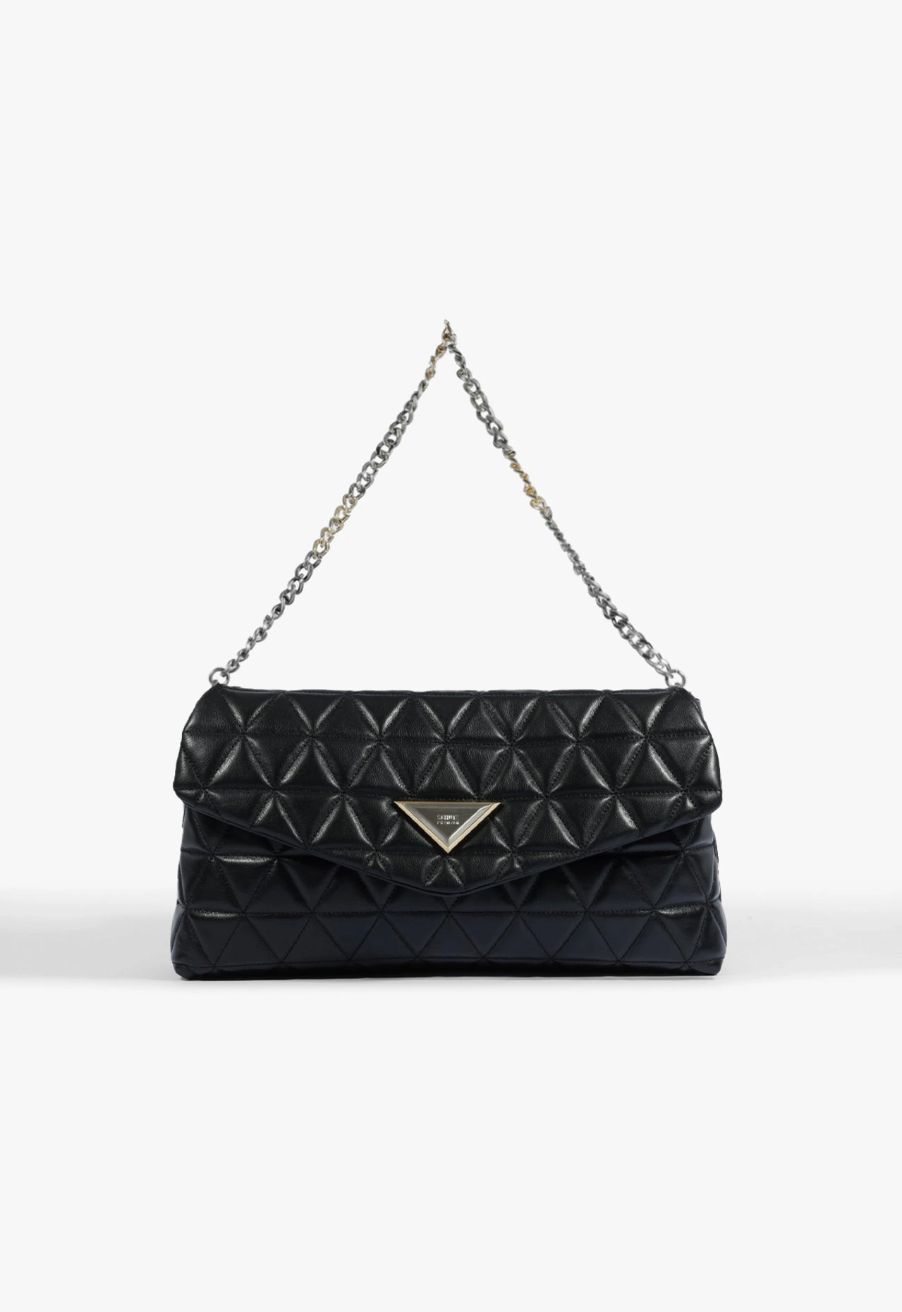 Bolsa Tiracolo 944 Grande Couro Preto