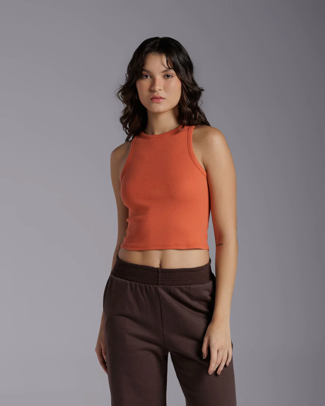 Cropped Ribana Tech Anti Odor Feminino - BASICAMENTE
