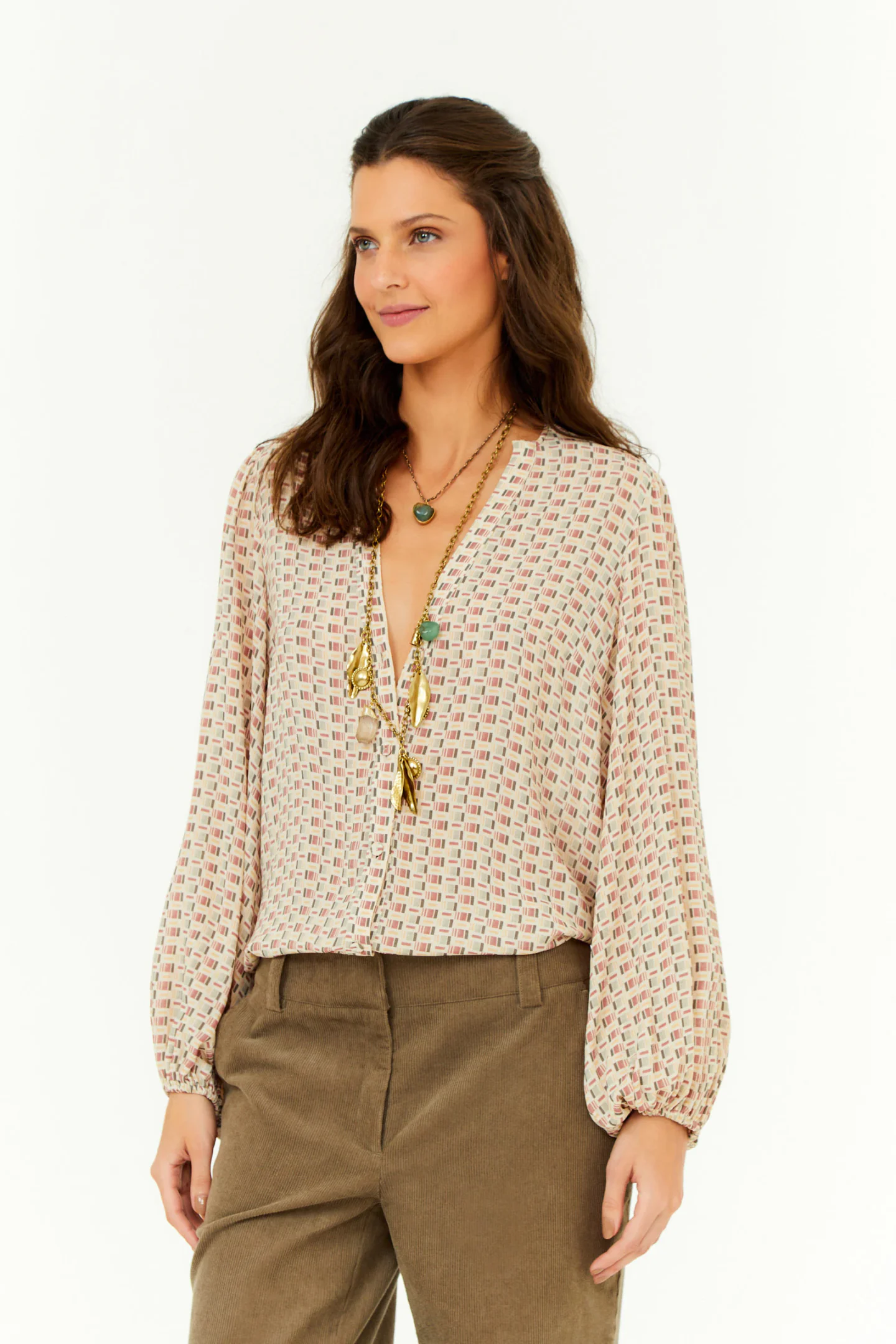 Camisa Ggt Estampa Mosaic