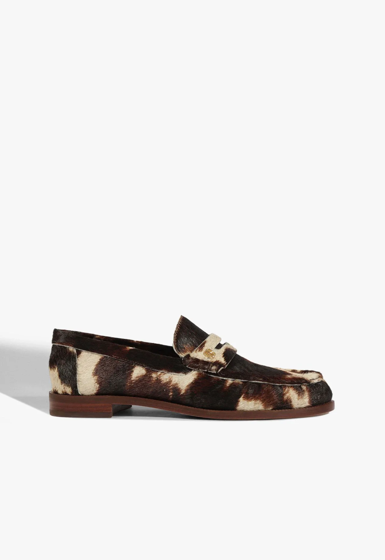 Mocassim Tyche Couro Animal Print