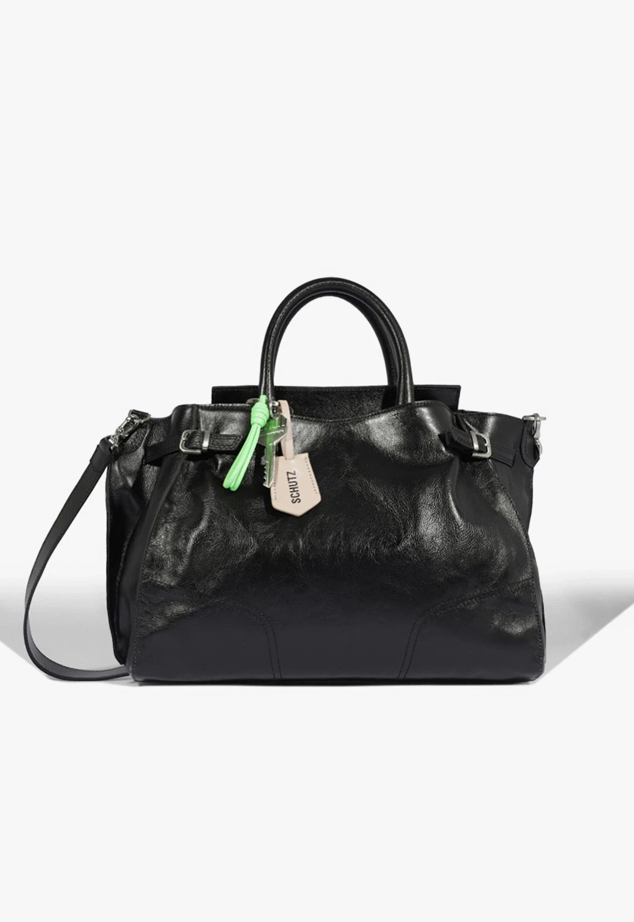 Bolsa Tote Grande Heaven Couro Preta