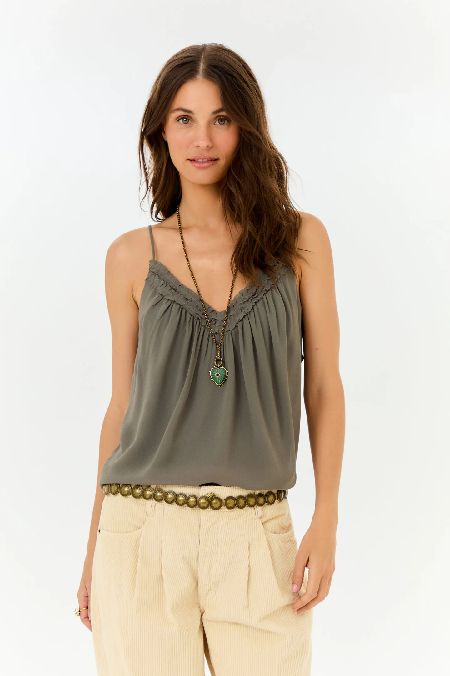 Blusa Alça Ggt Franzidos