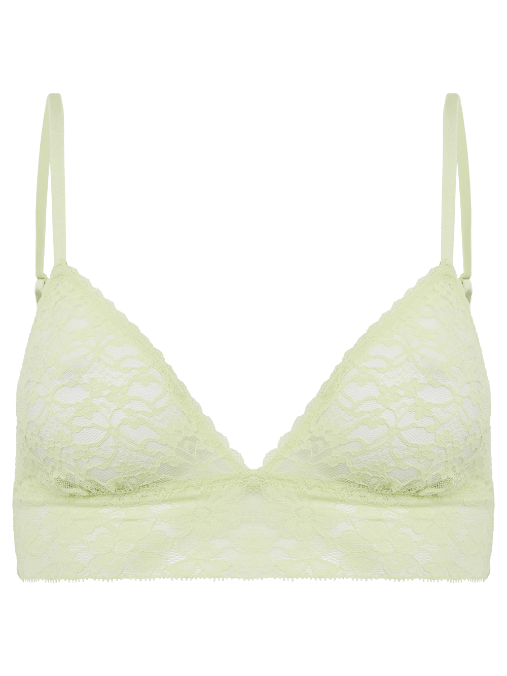 Sutiã Triângulo Renda Sweet Lace Verde Pistachio Ice