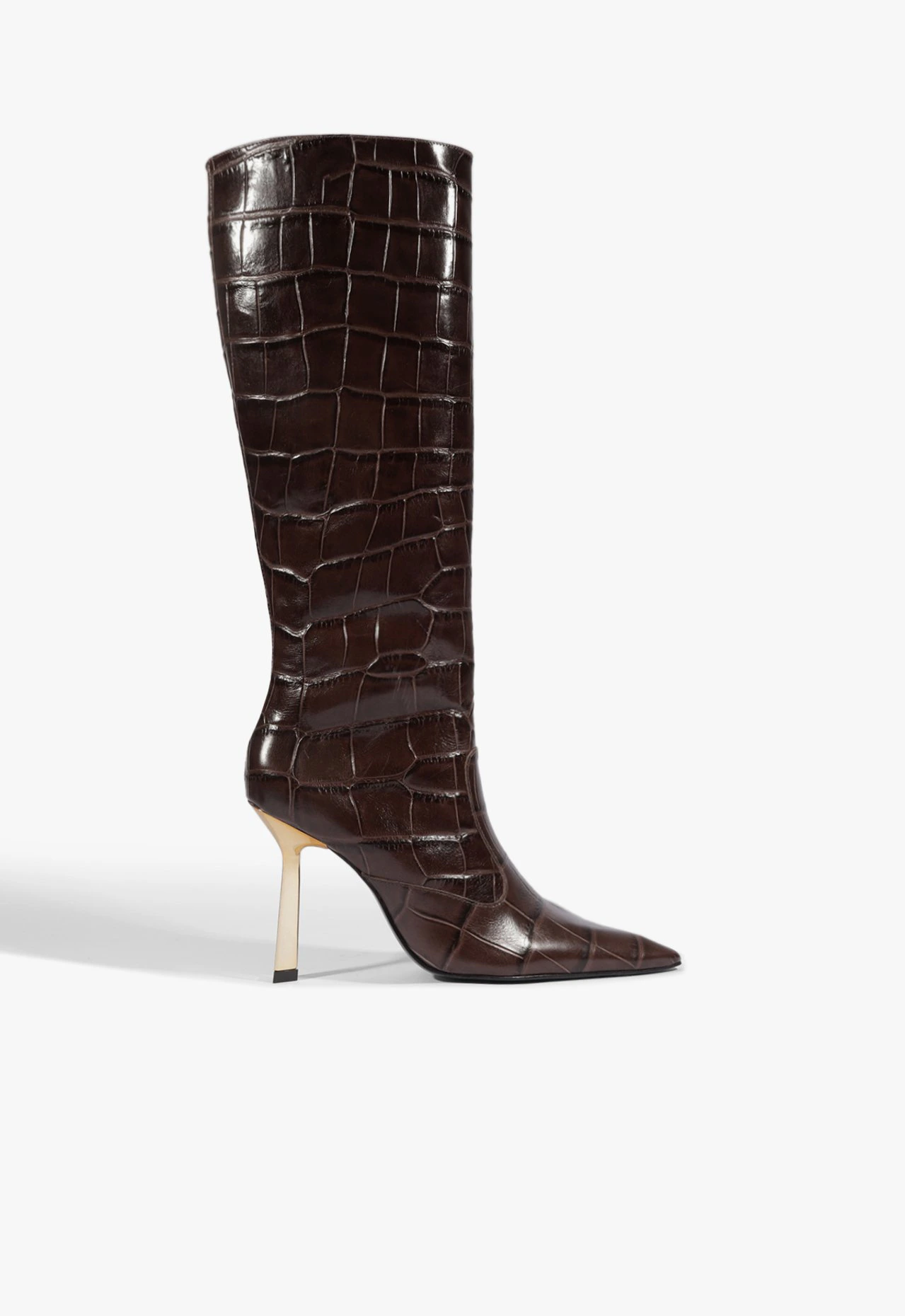 Bota Ciara Couro Marrom