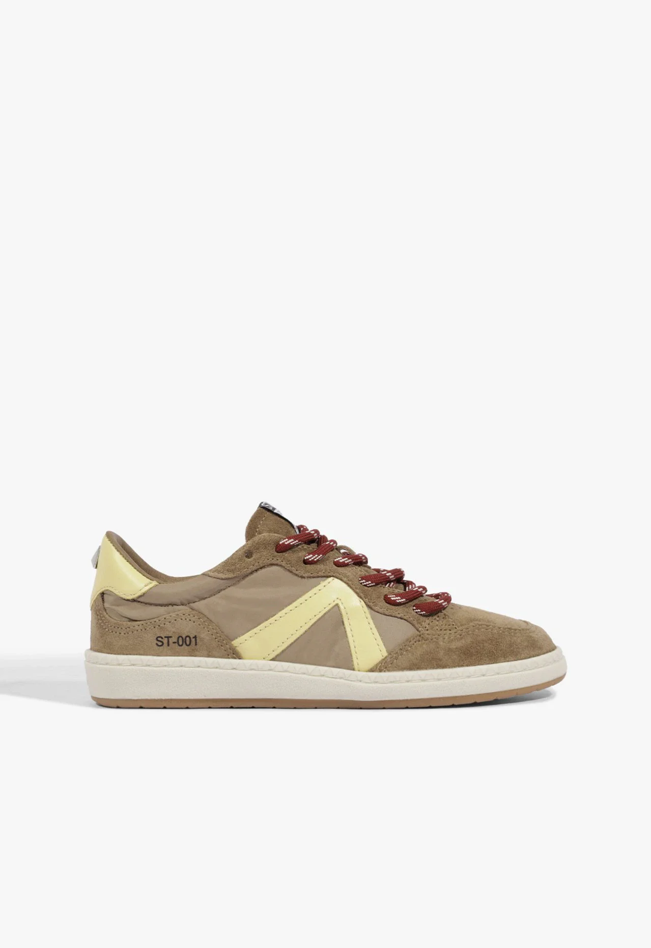Tênis Sneaker St Bico Redondo Marrom