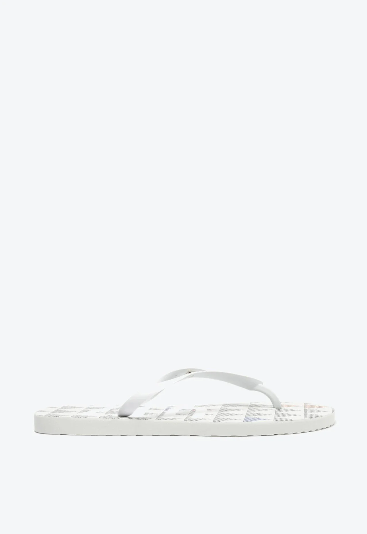 Chinelo Jelly Triangle Branco