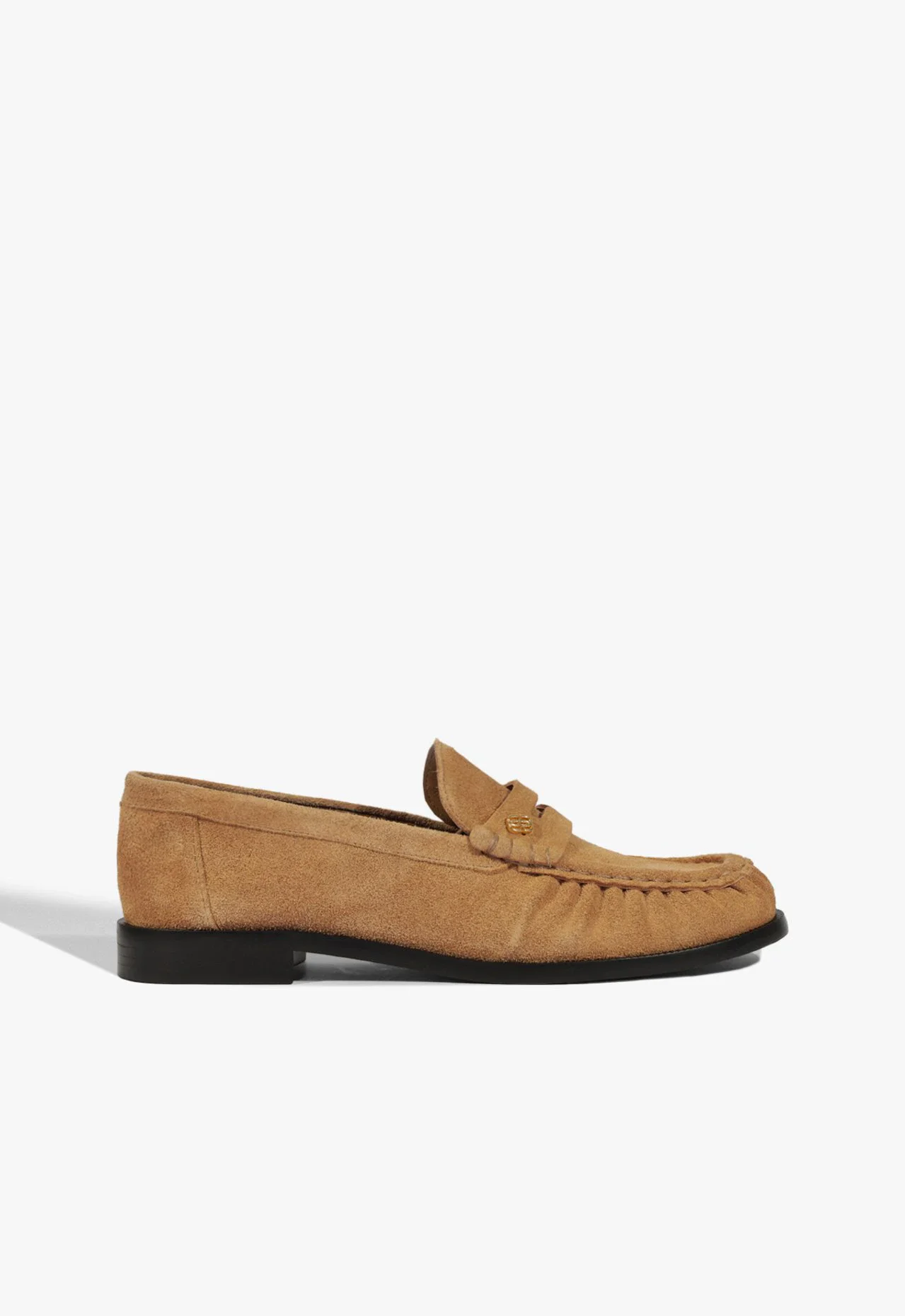 Mocassim Tyche Camurça Caramelo