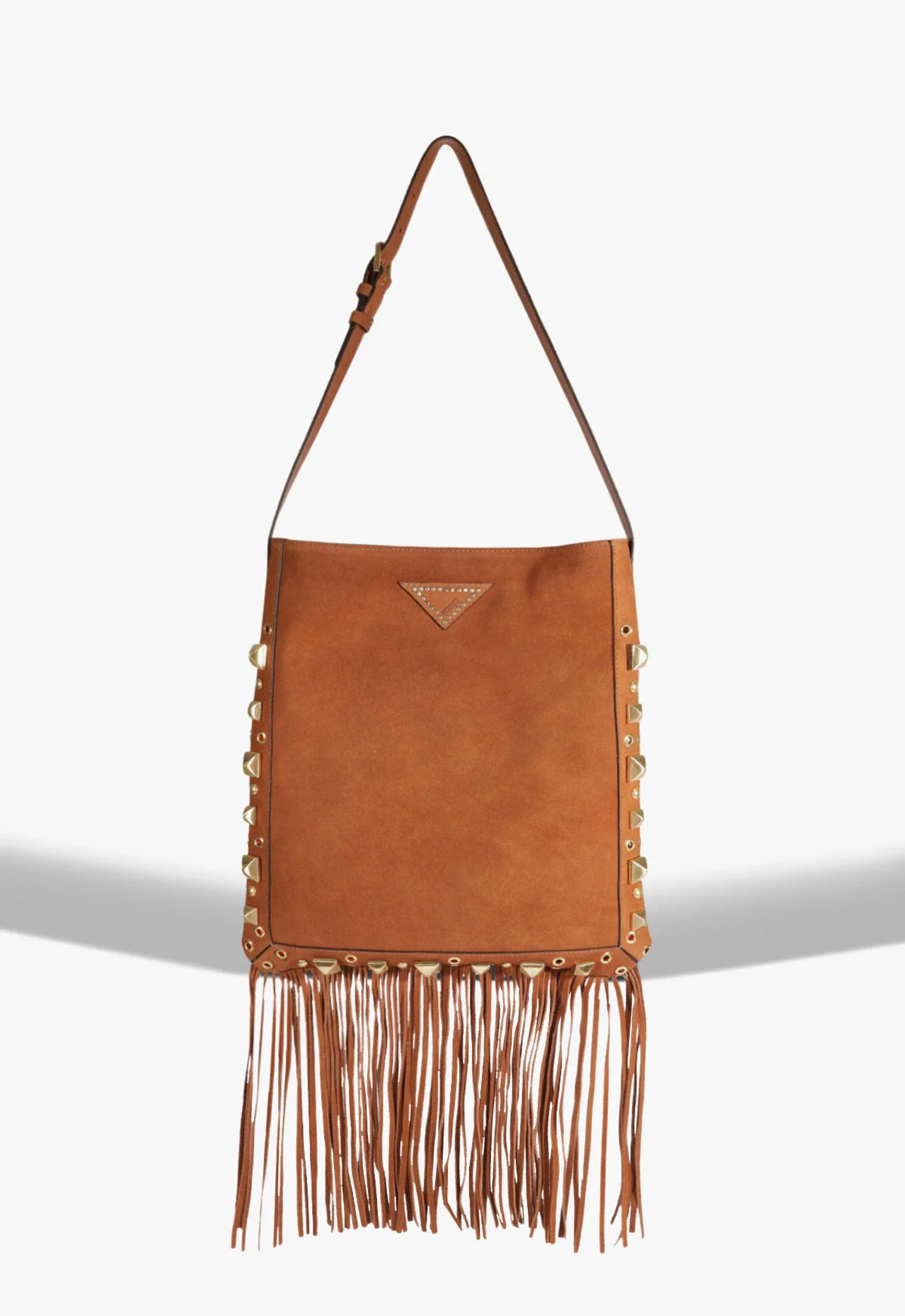 Bolsa Hobo Hobo Boheme Grande Couro Marrom
