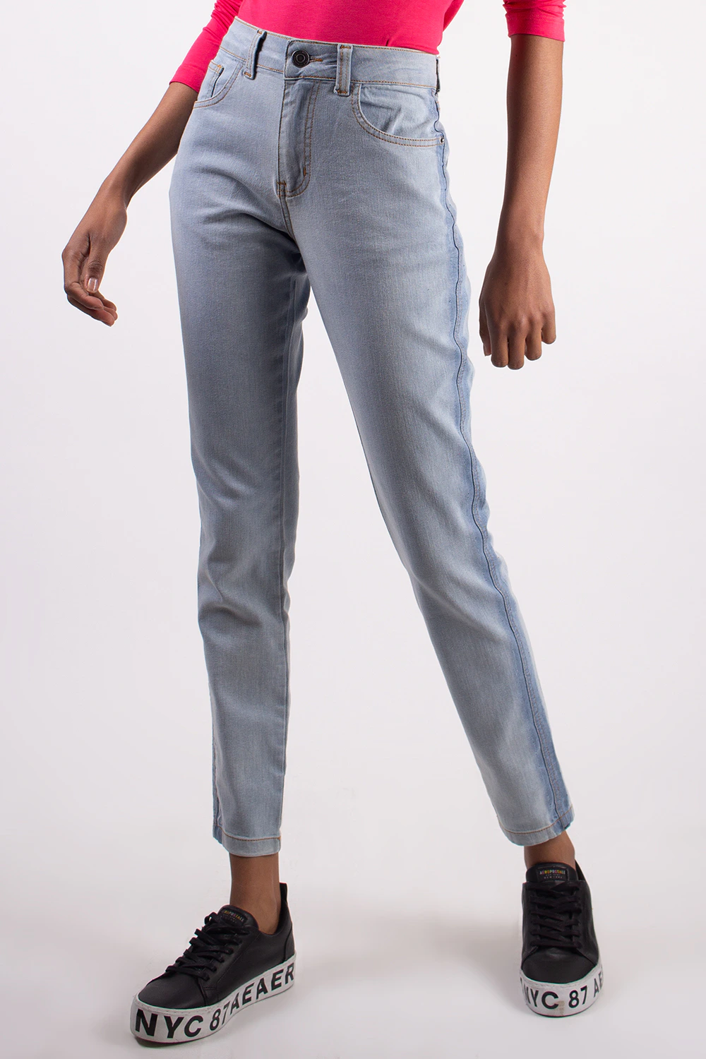 Calca Jeans Skinny Feminina Aeropostale - Blue Jeans