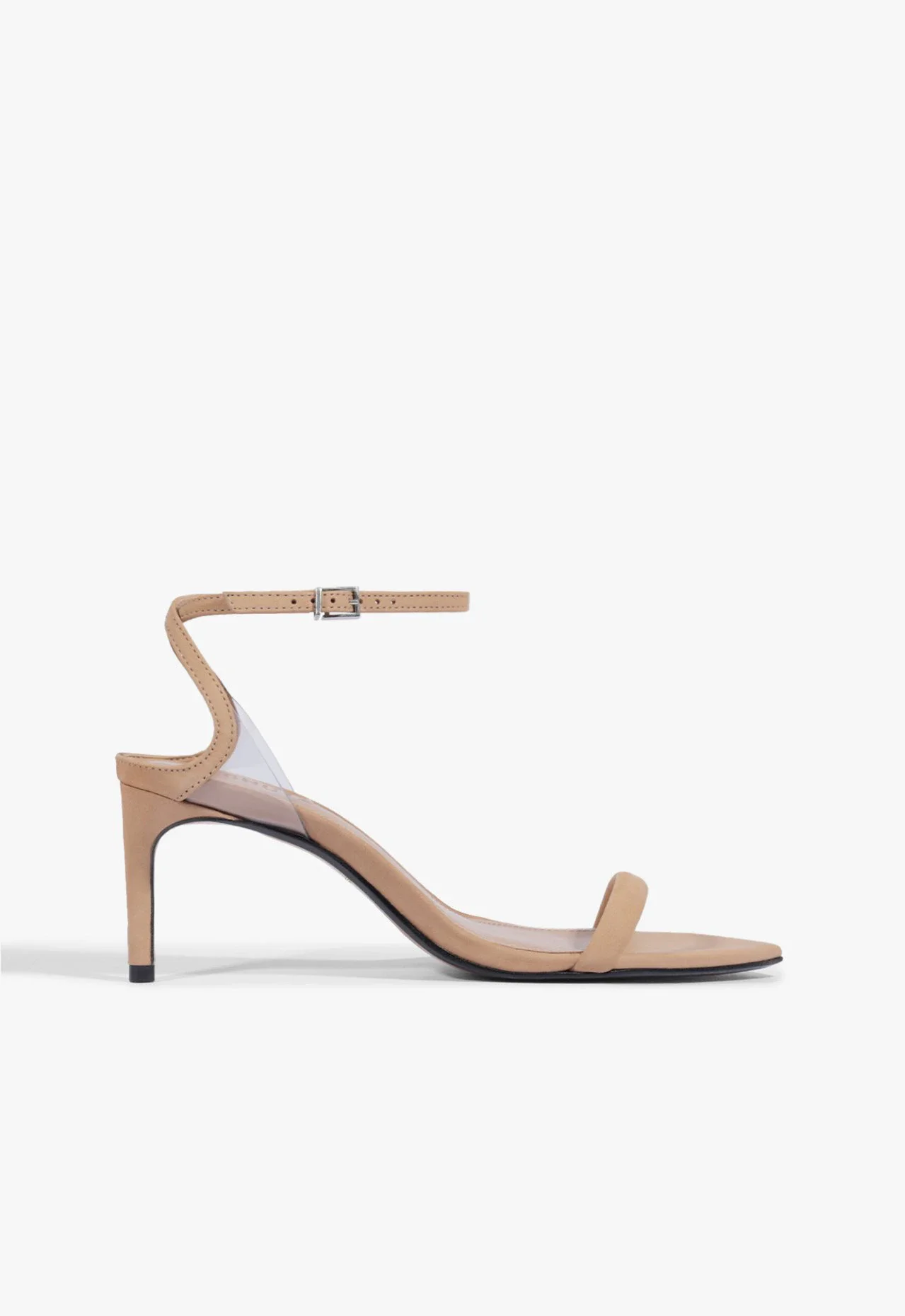 Sandália Skye Leaf Mid Camurça Bege