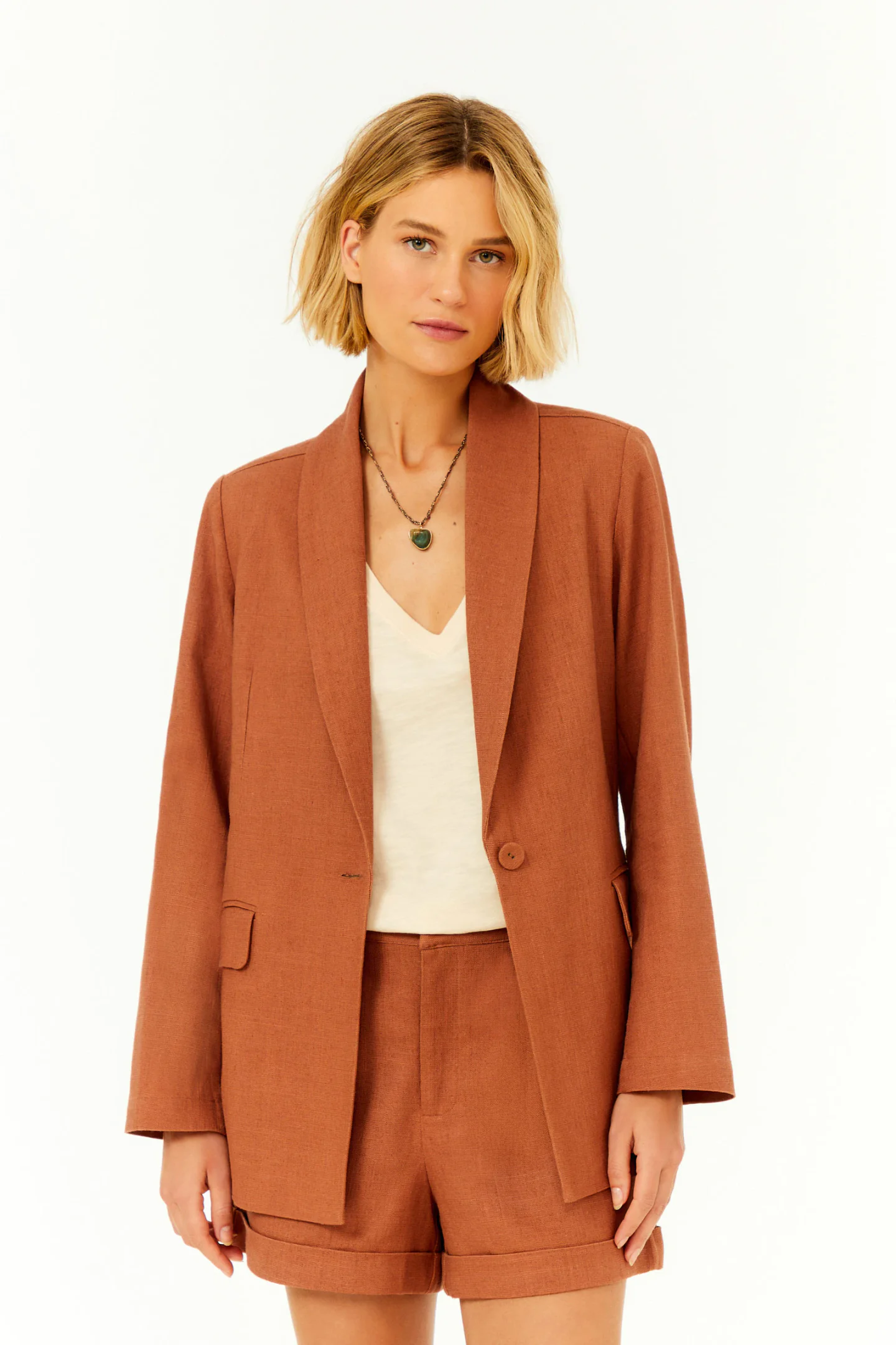 Blazer Alfaitaria Bolso Frontal