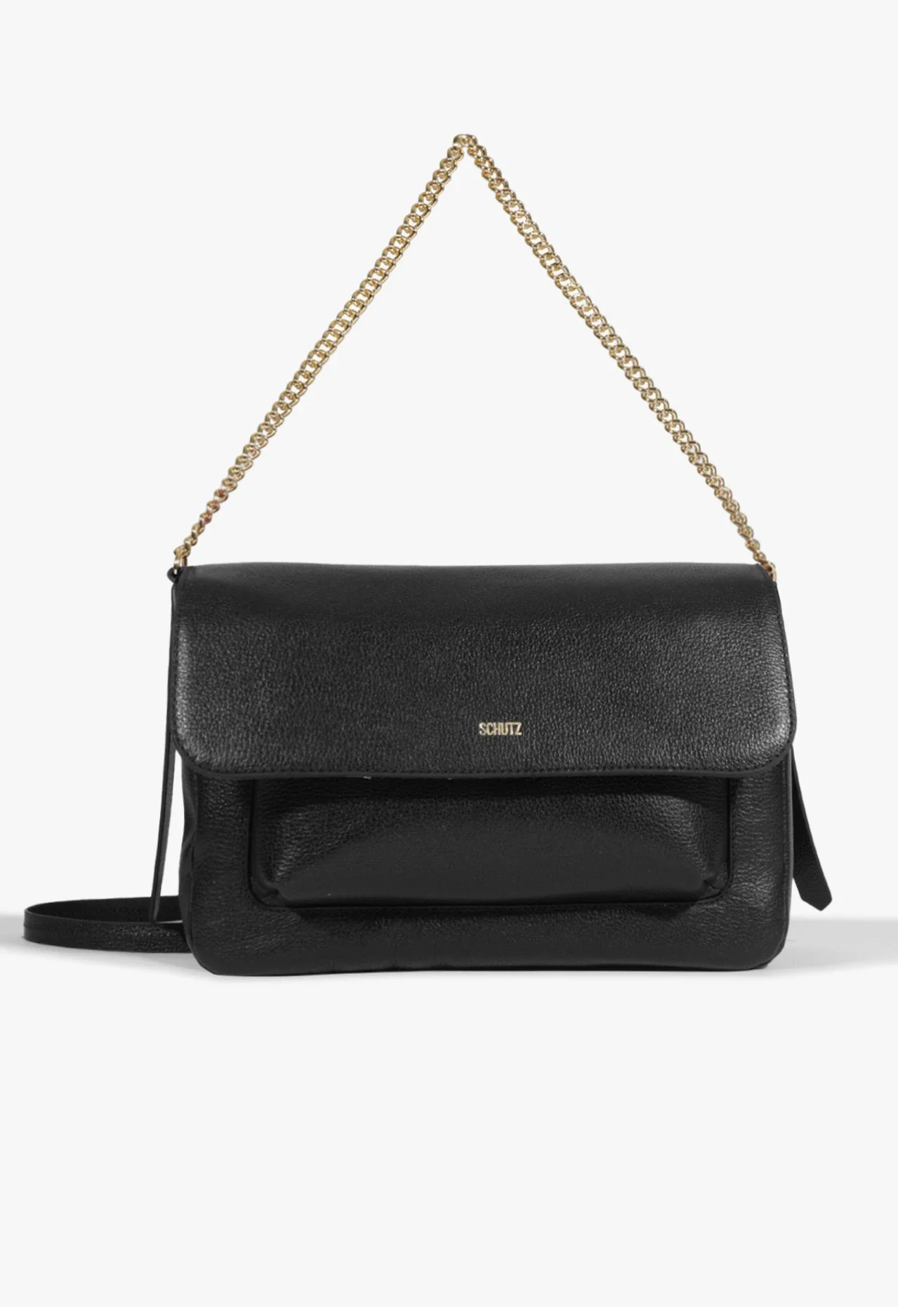 Bolsa Brooke Couro Preta