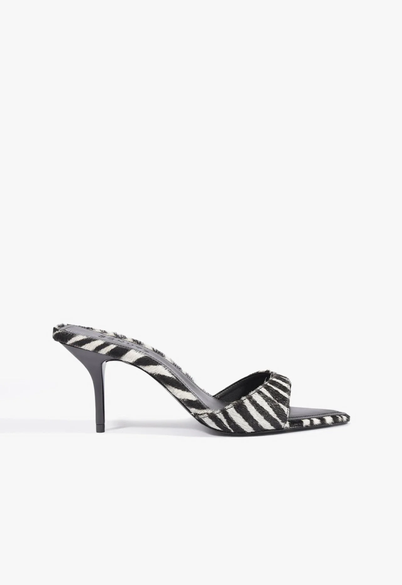 Tamanco Mule Elodie Couro Animal Print