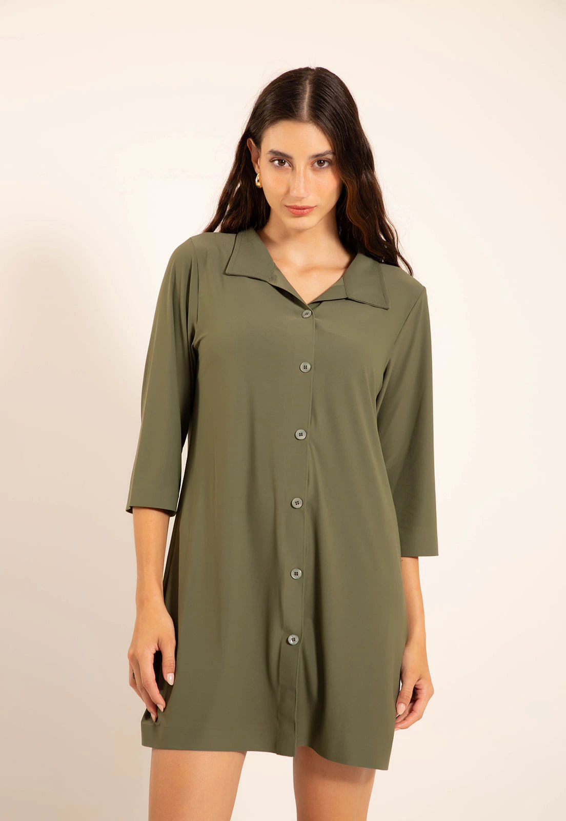 Camisão Breeze Supreme Com Botão Barra Colada