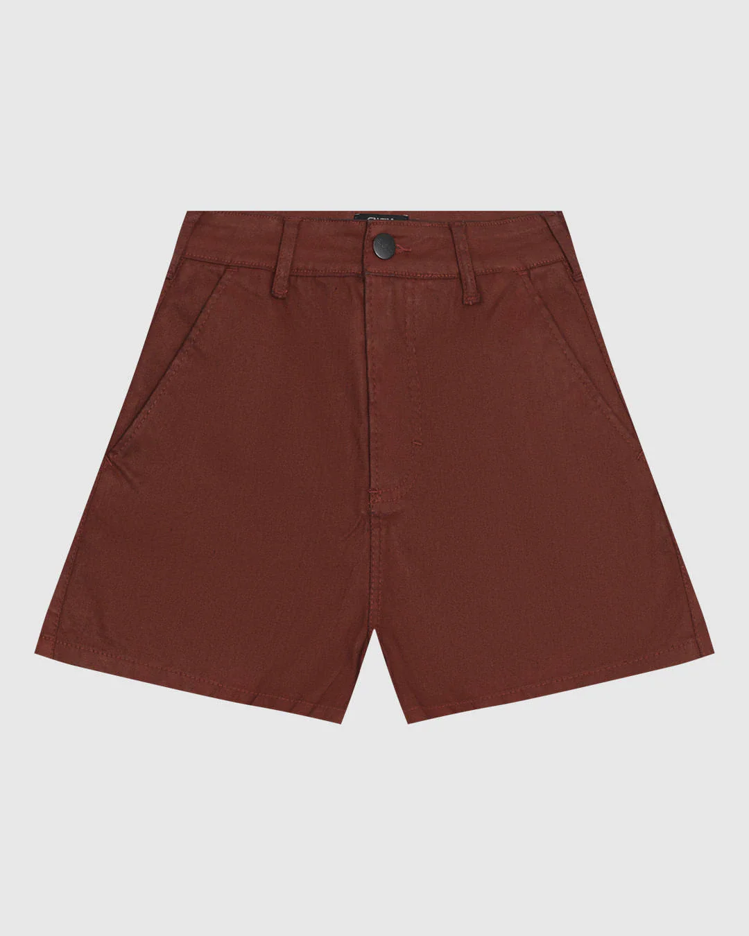 Shorts Feminino Boyfriend Em Jeans Resinado Com Elastano - ENFIM