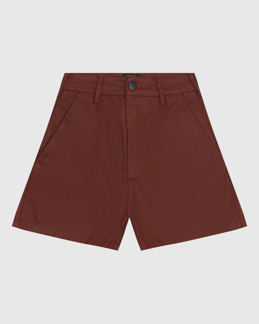 Shorts Feminino Boyfriend Em Jeans Resinado Com Elastano - ENFIM
