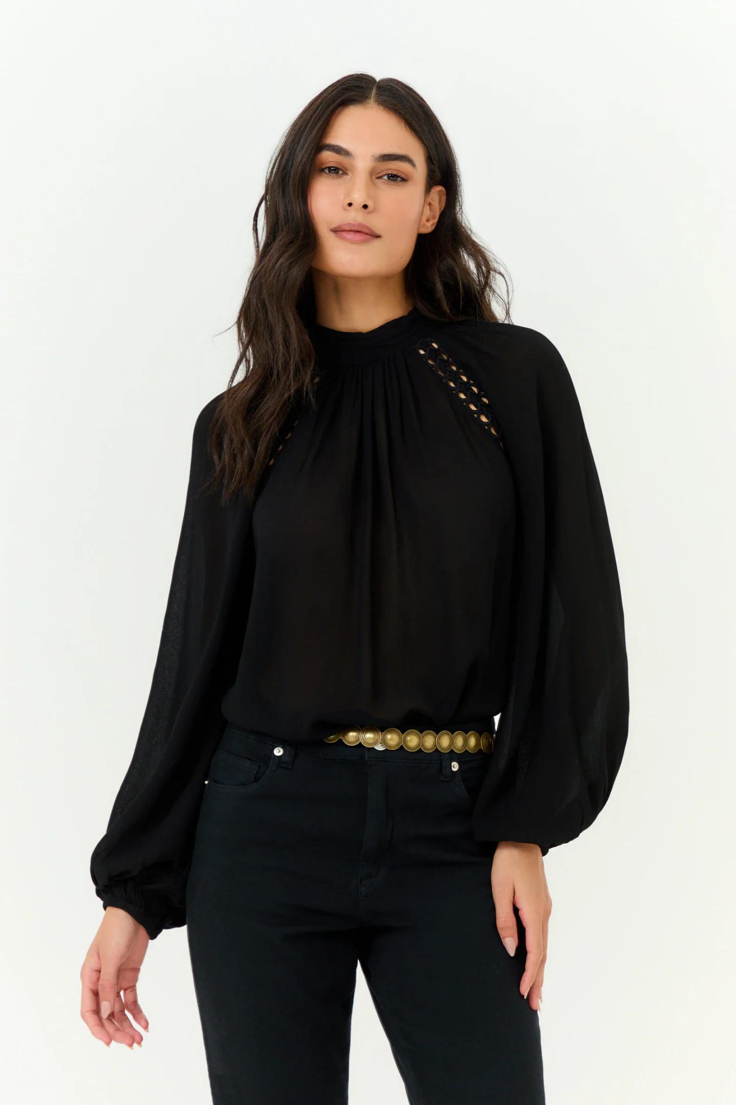 Blusa Ggt Recorte Trançado