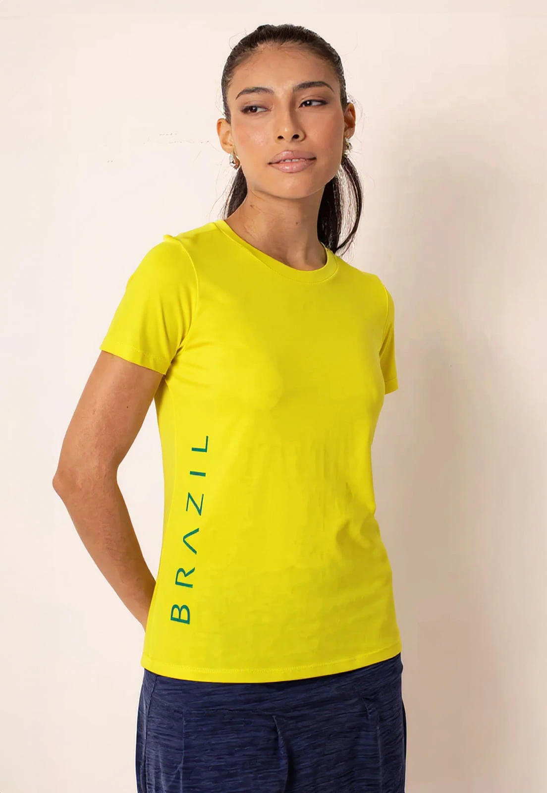 Camiseta Paixão Brasileira Revolution Feminina Manga Curta