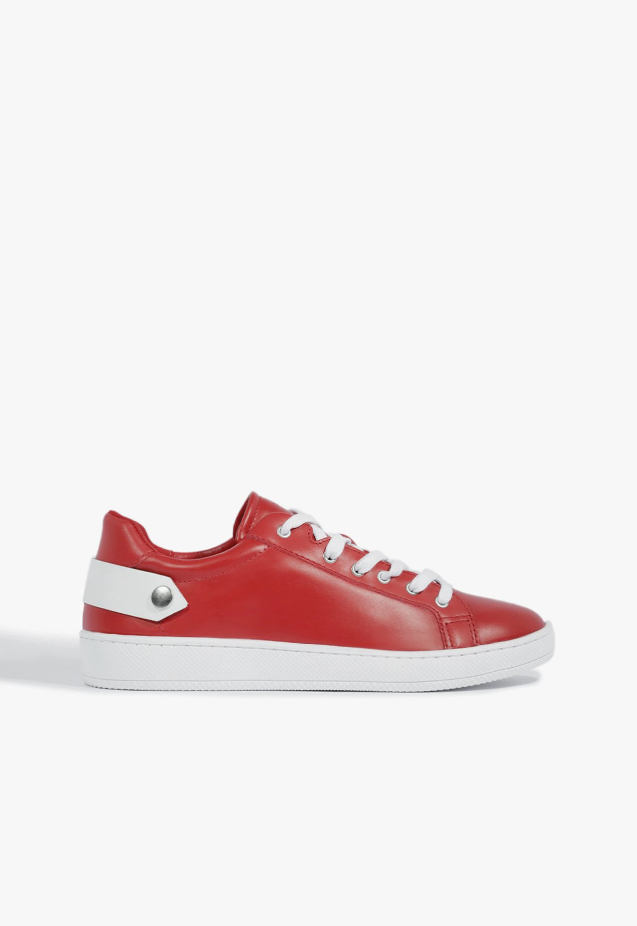 Tênis New Ultralight Couro Vermelho