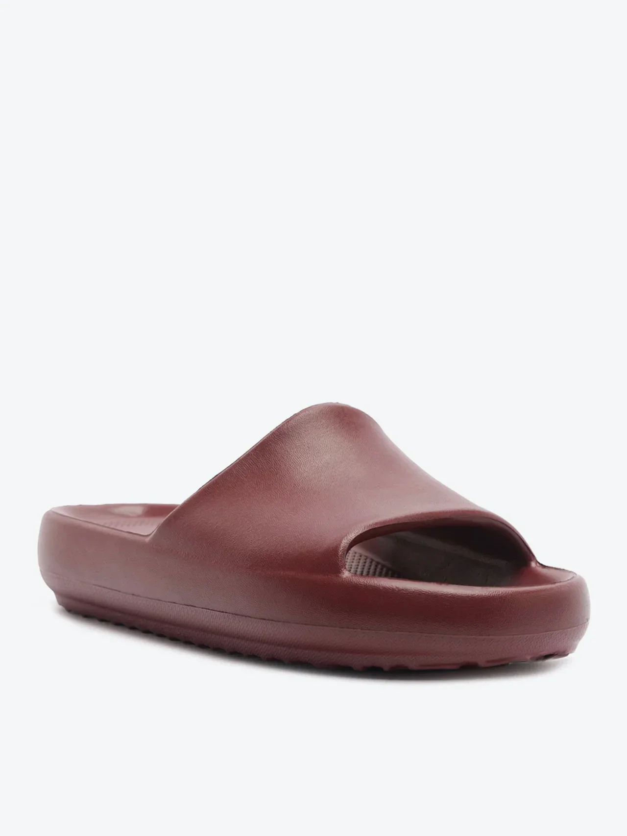 Chinelo Nuvem Liso Vermelho