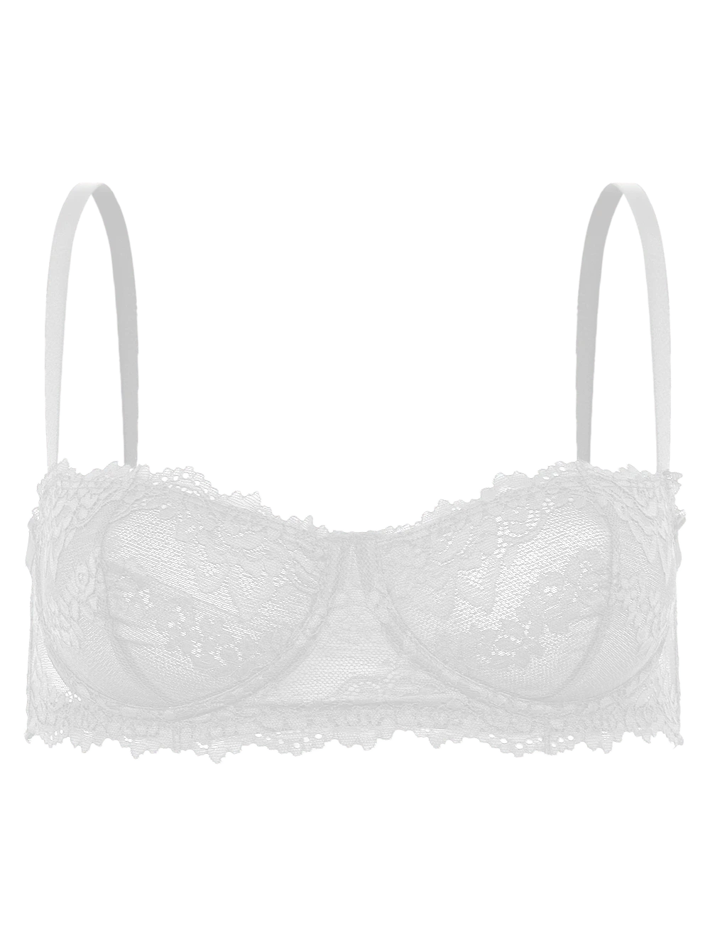 Sutiã Balconet Underwire Base Femme Branco