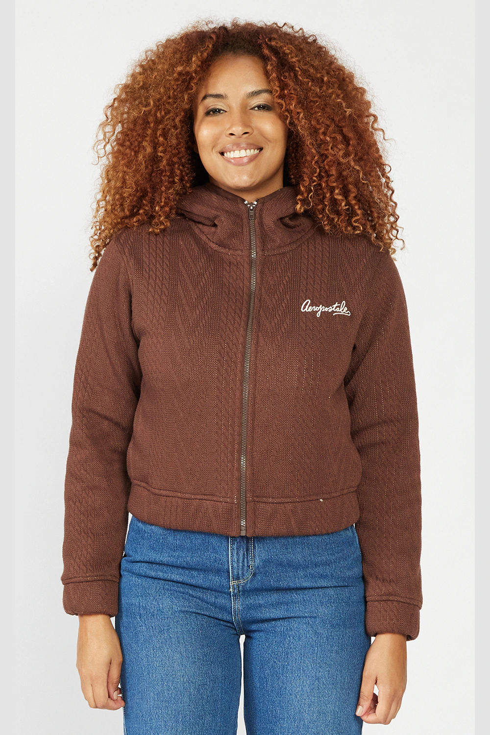 Jaqueta Feminina Aeropostale - Marrom
