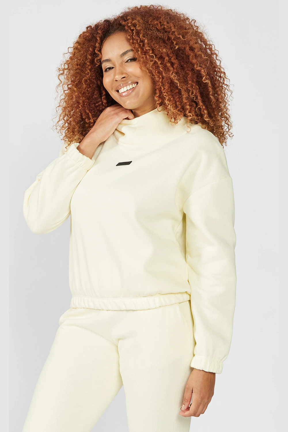 Blusa Moletom Feminina Fechada Aeropostale - Amarelo