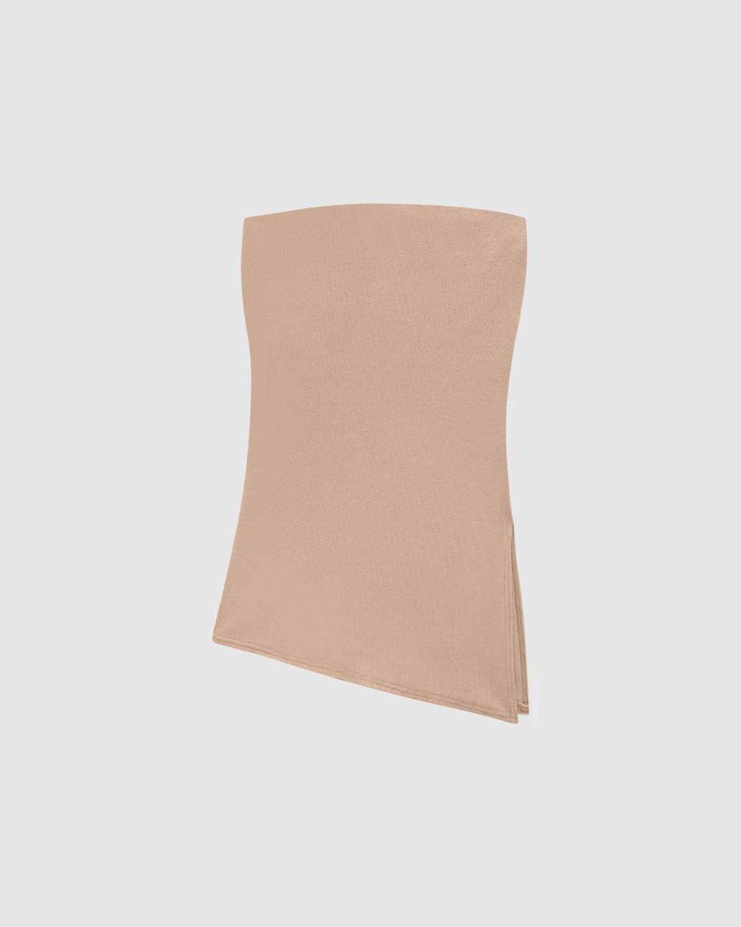 Blusa Feminina Sem Alças Fenda Lateral Em Ribana - ENFIM