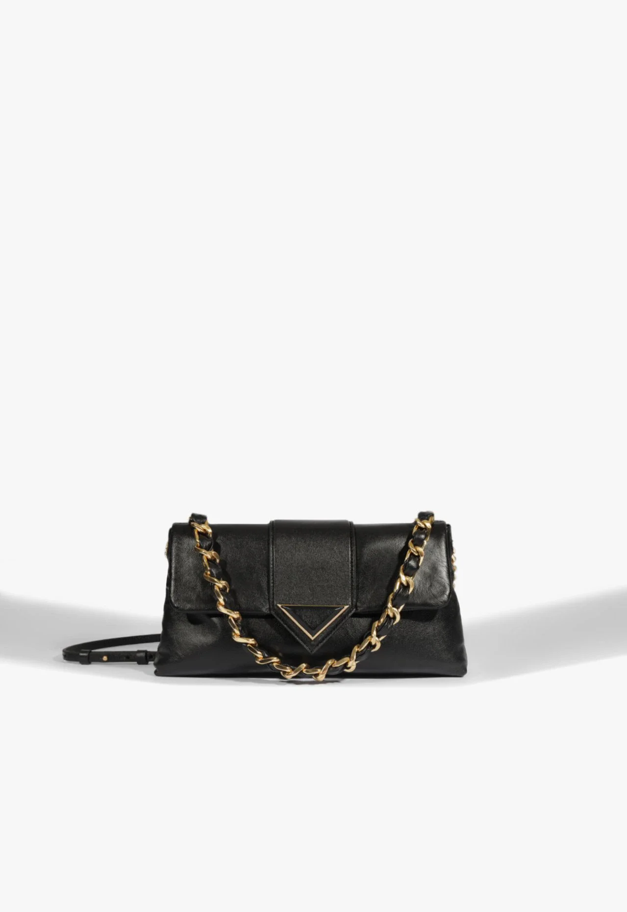 Bolsa Tiracolo Secrets Couro Preta