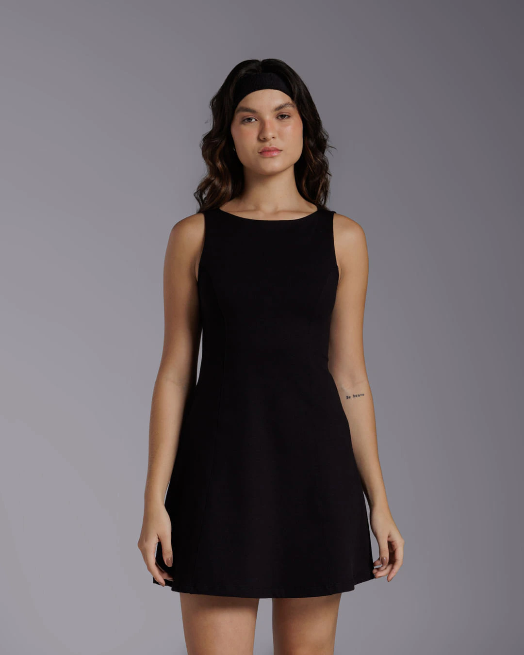 Vestido Moletom Stretch Tech Noliquid - BASICAMENTE