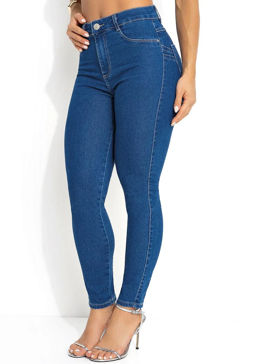 Sawary Jeans - Calça Jeans Levanta Bumbum Cigarrete Sawary