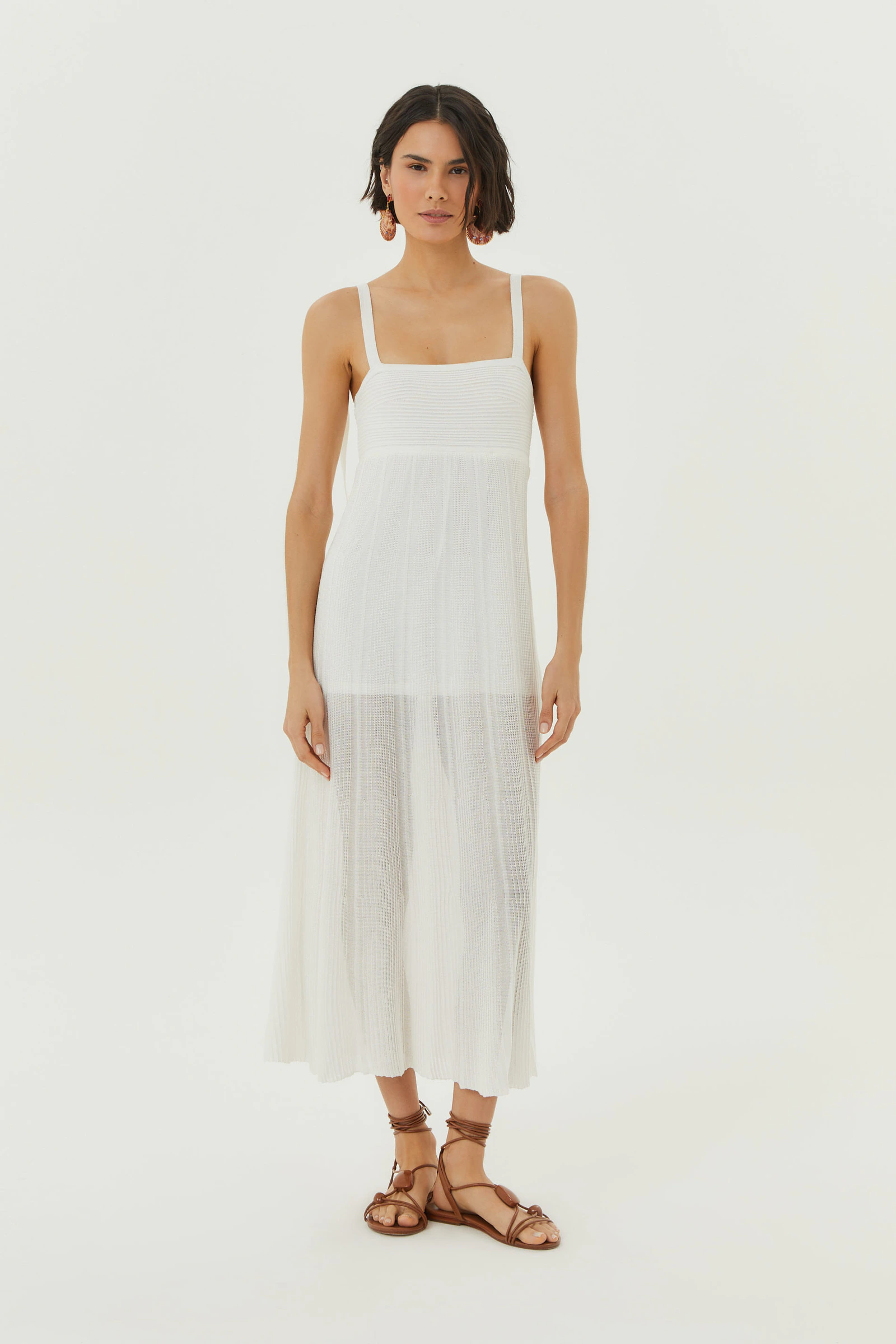 Vestido Tricot Amarração