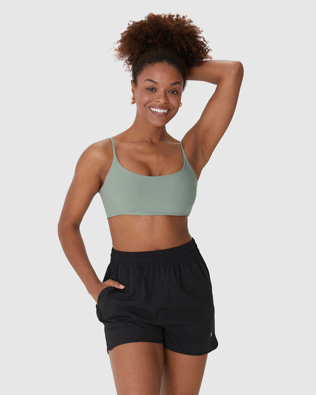 Top Regata Esportivo Alça Fina Bojo Removível Em Malha Dry E Proteção UV50+ Malwee Active
