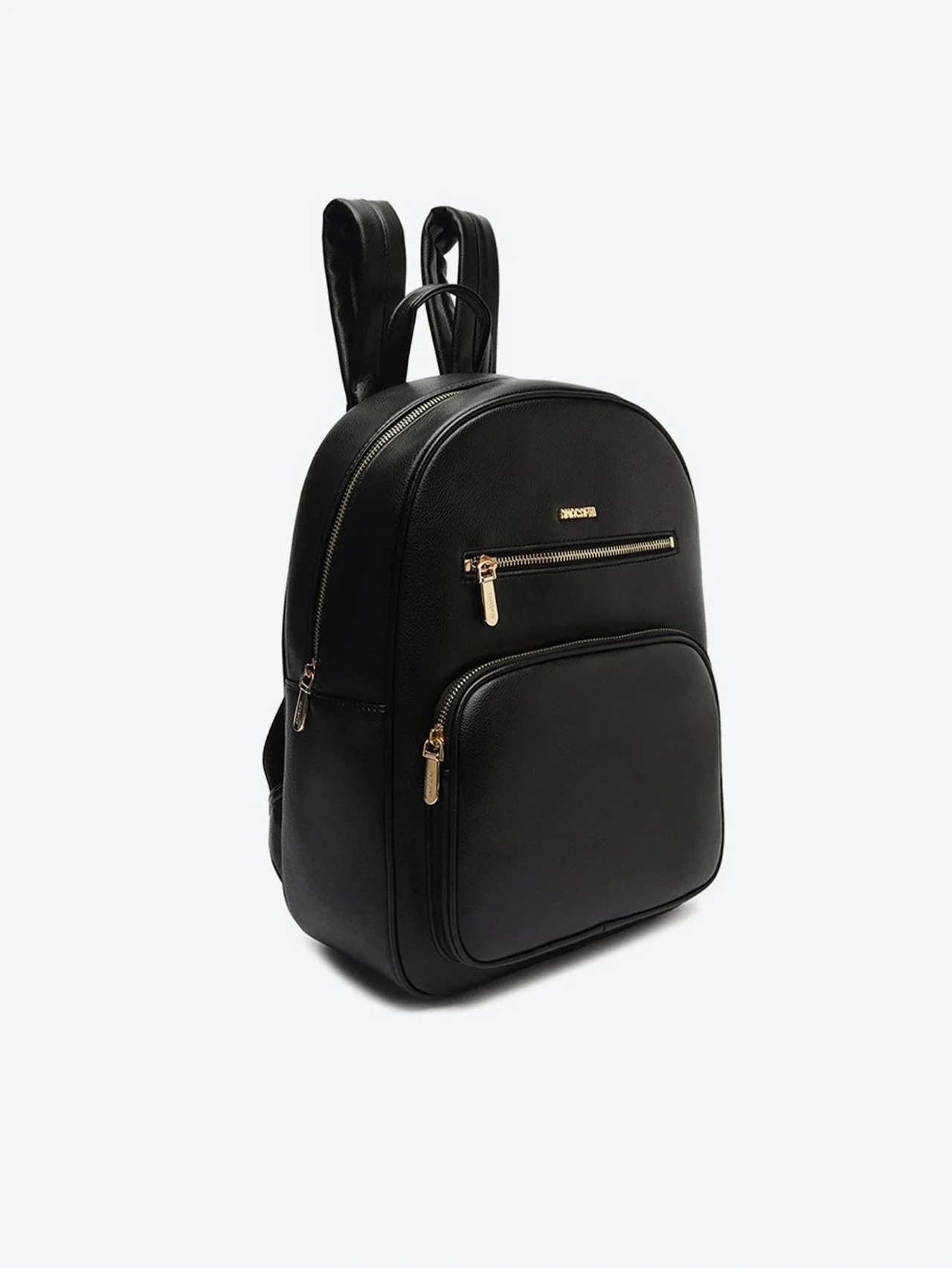 Mochila Média Multi Bolsos Preta