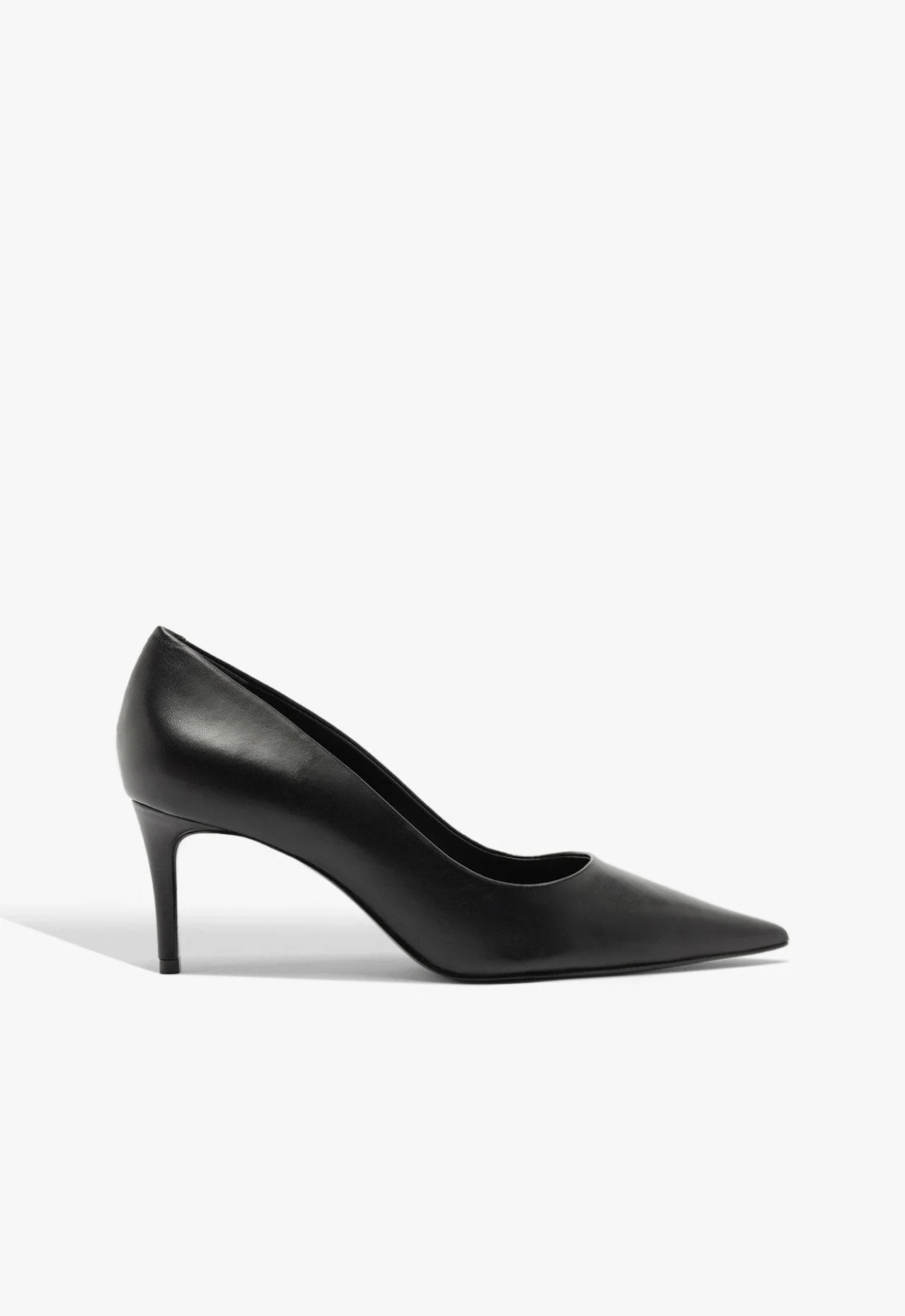 Scarpin Lena Couro Preto