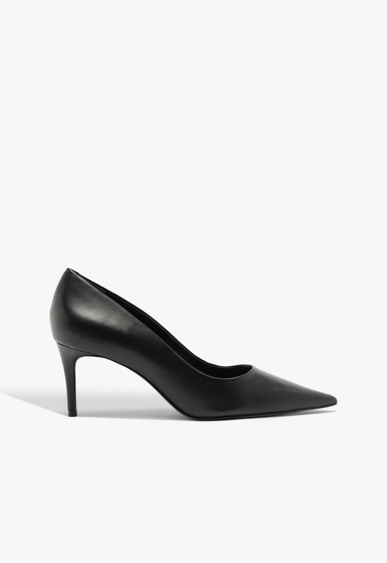 Scarpin Lena Couro Preto