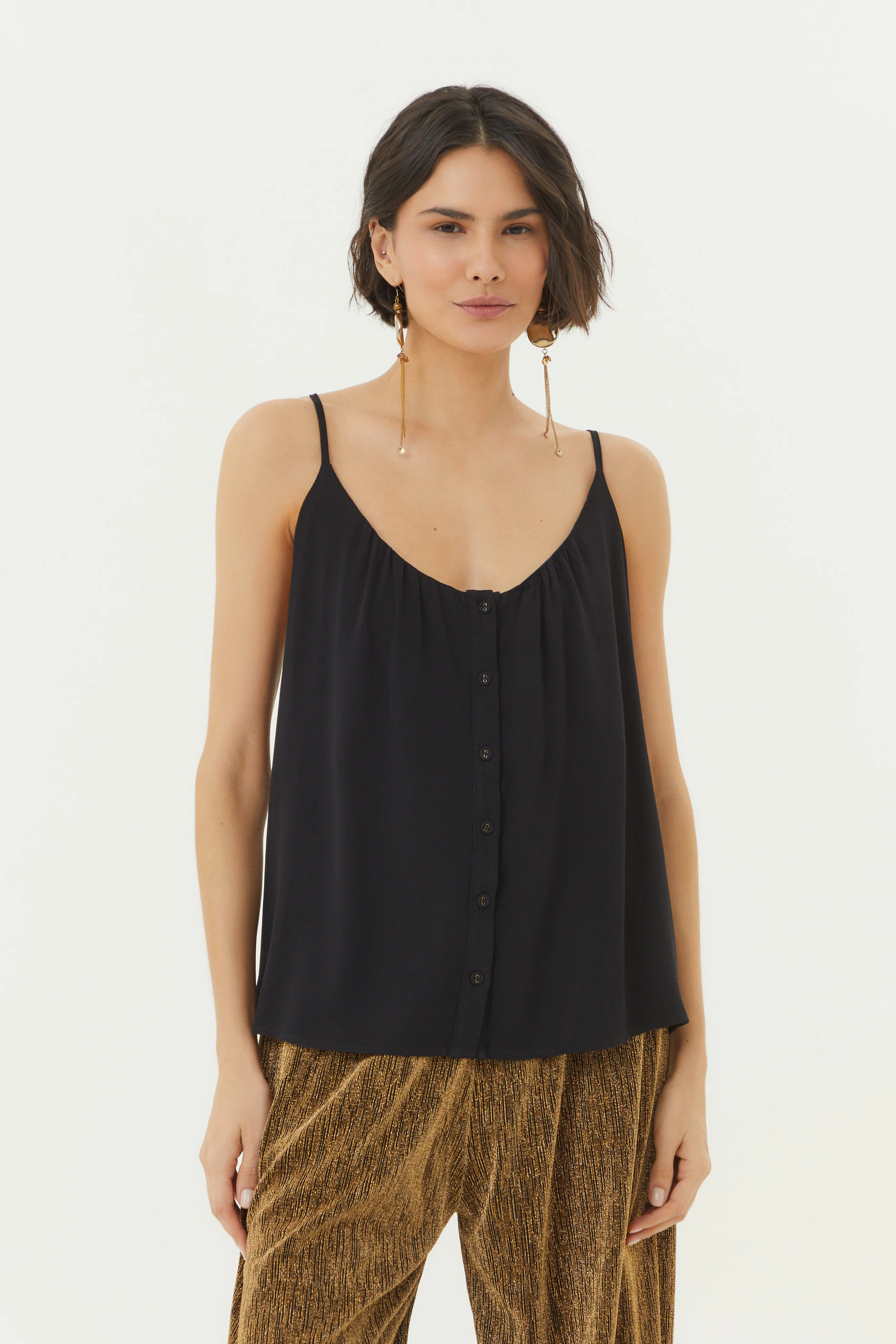 Blusa Alcinha Botões