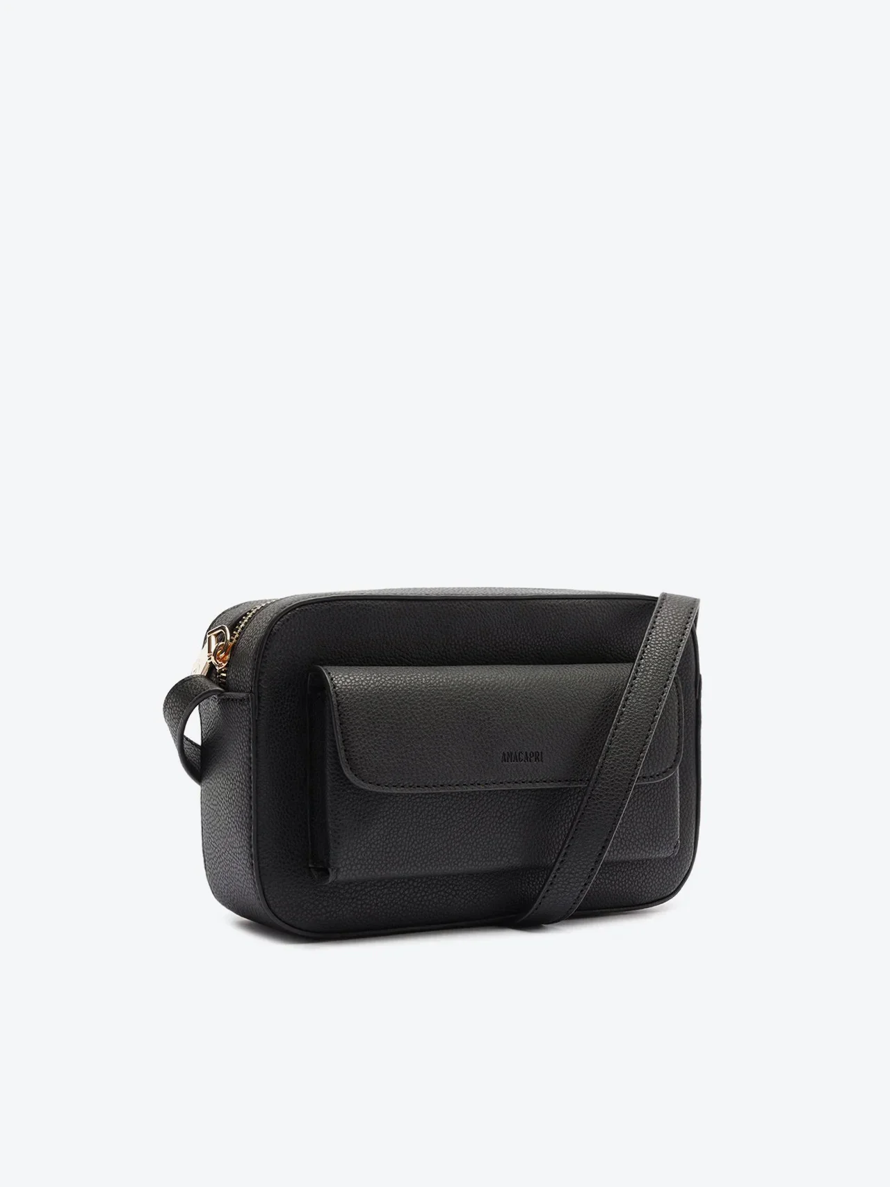 Bolsa Tiracolo Pequena Bolso Frontal Preta