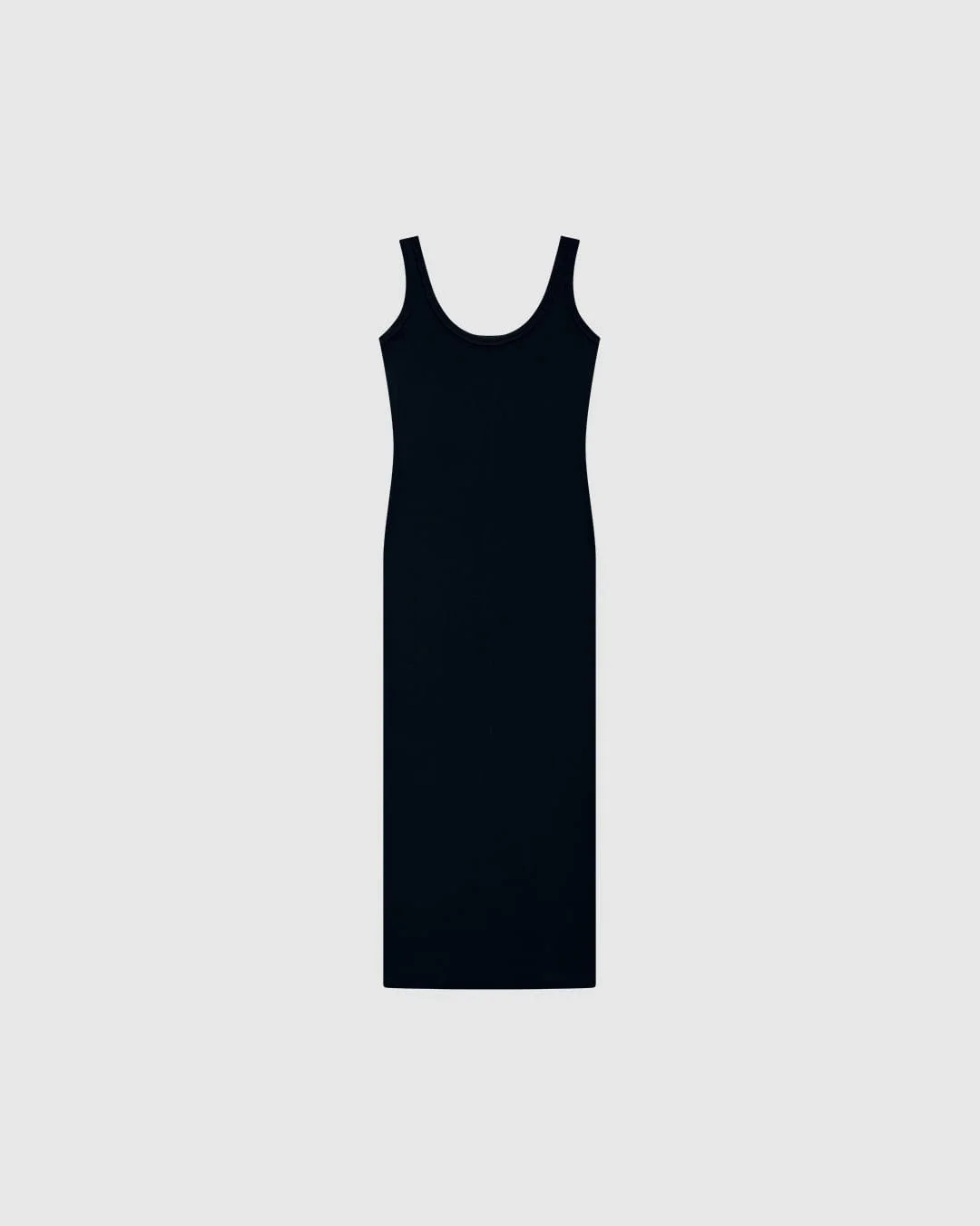 Vestido Longo Feminino Fenda Barra Costas Em Ribana - ENFIM