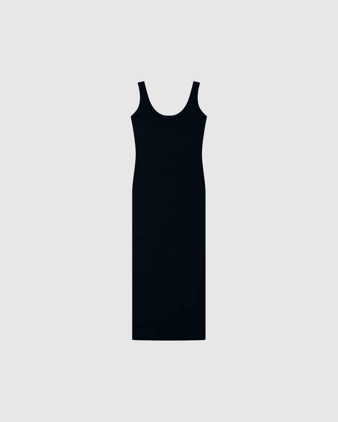 Vestido Longo Feminino Fenda Barra Costas Em Ribana - ENFIM