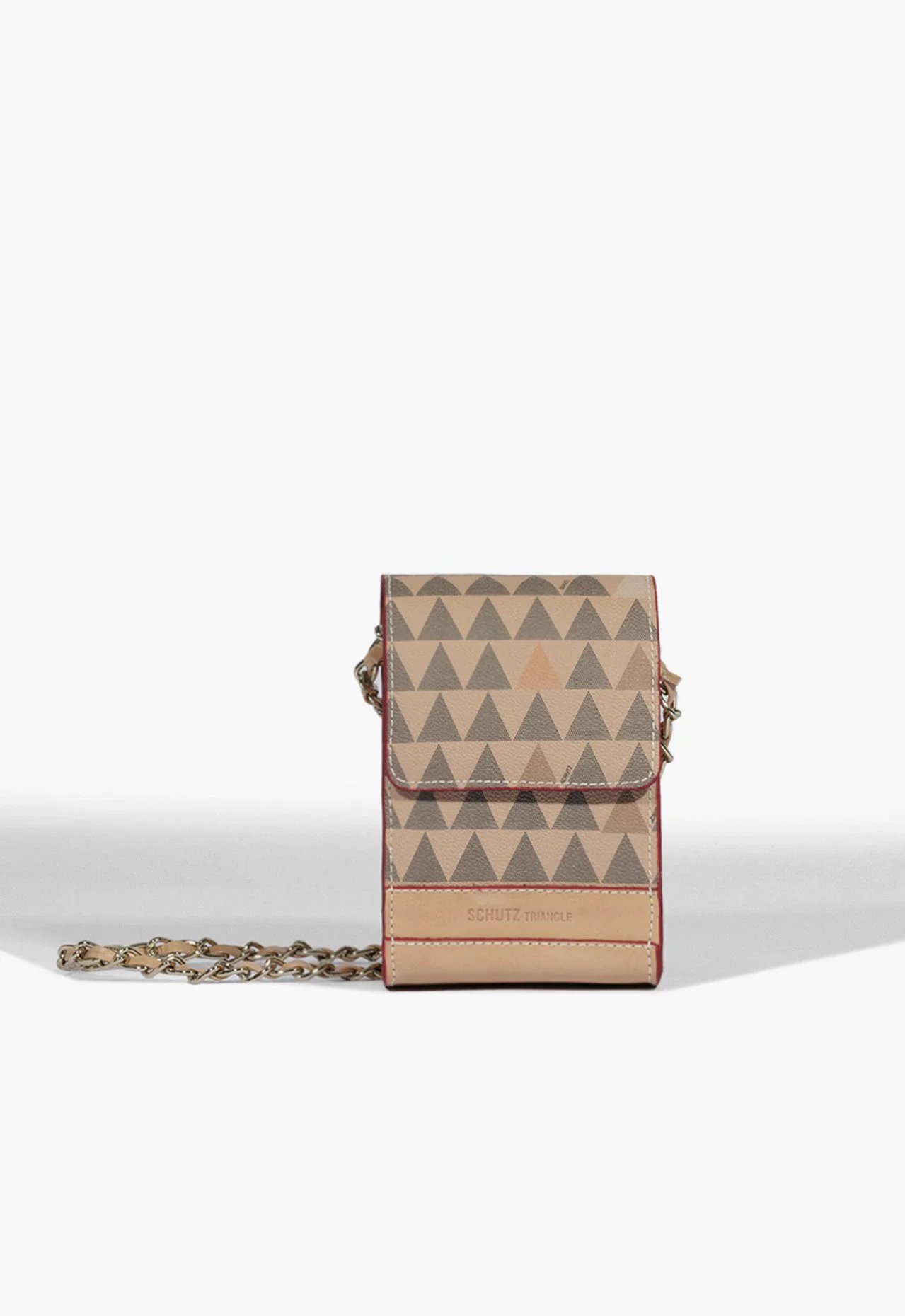 Bolsa Porta Celular New Triangle Bege